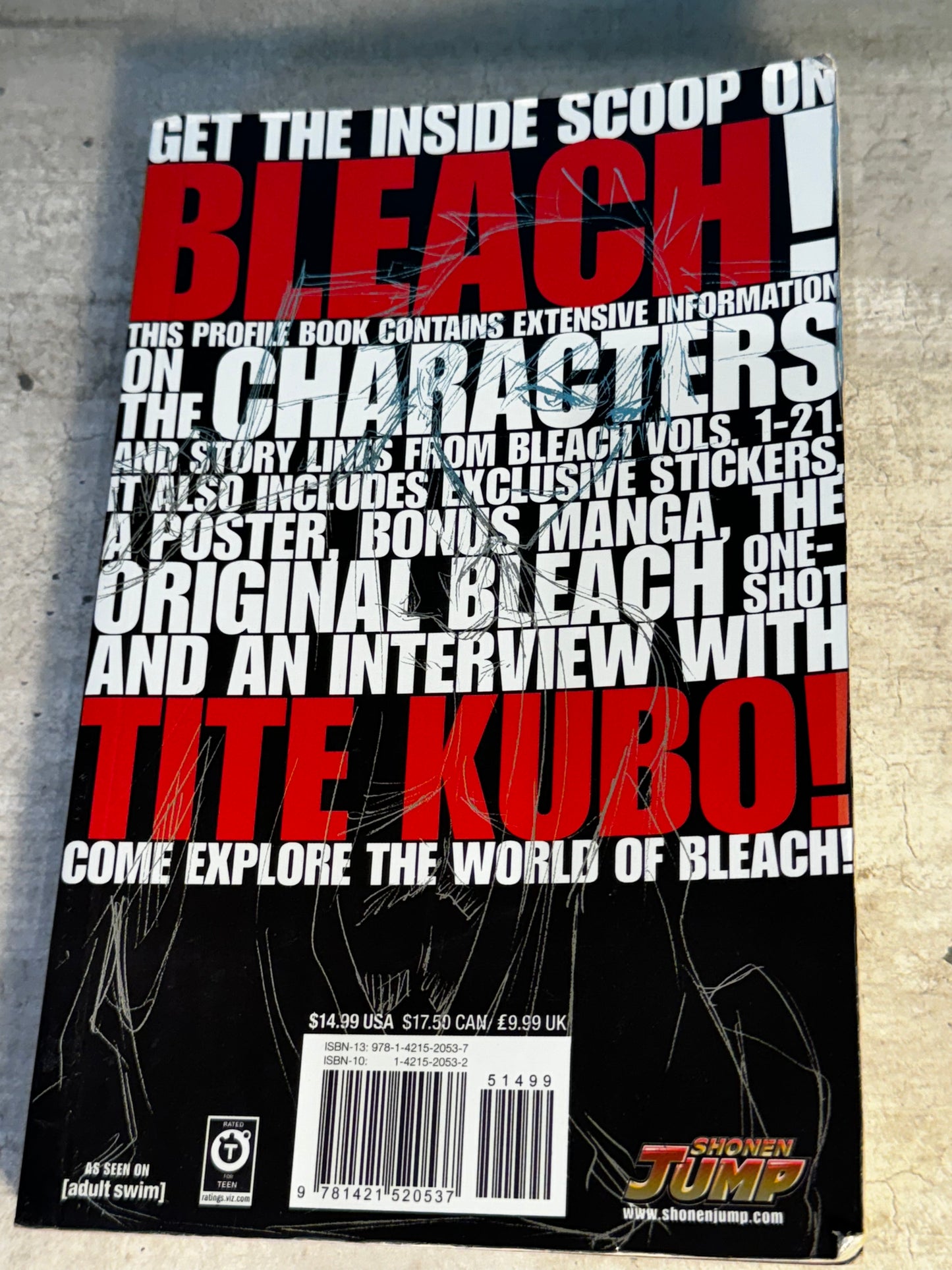 2008 - Viz Comics - Bleach Official Character Book Souls # - VF+ - English 2