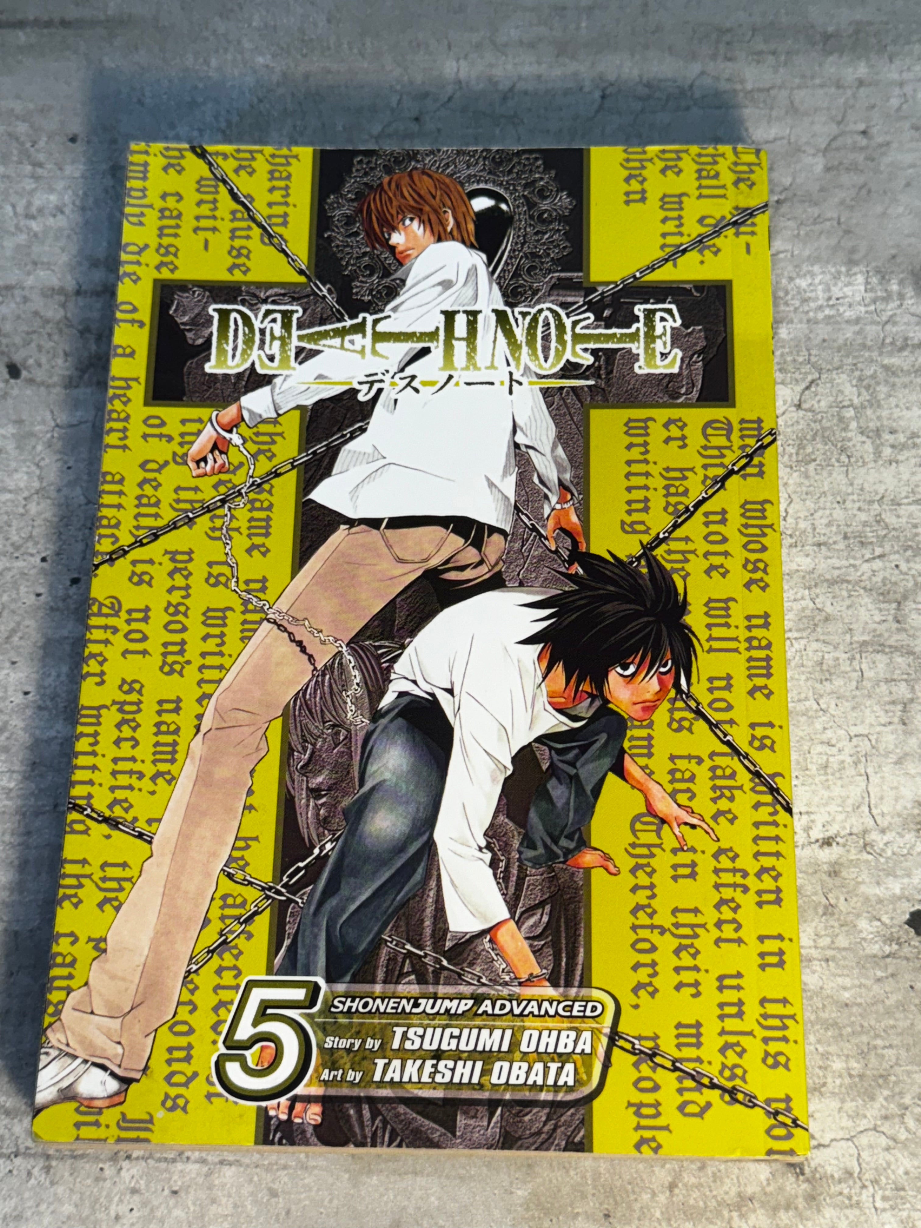 Dead Note Comics 2007 - Viz Comics - Death Note TP #5 - VF - English – Siomic Comics