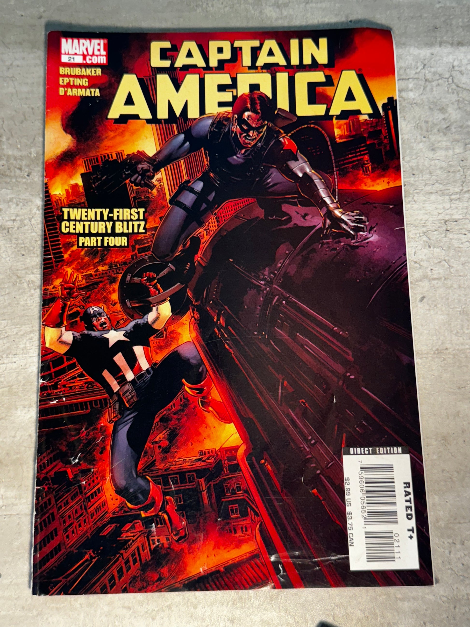 2006 - Marvel Comics - Captain America, Vol. 5 #21 - NM - English 1