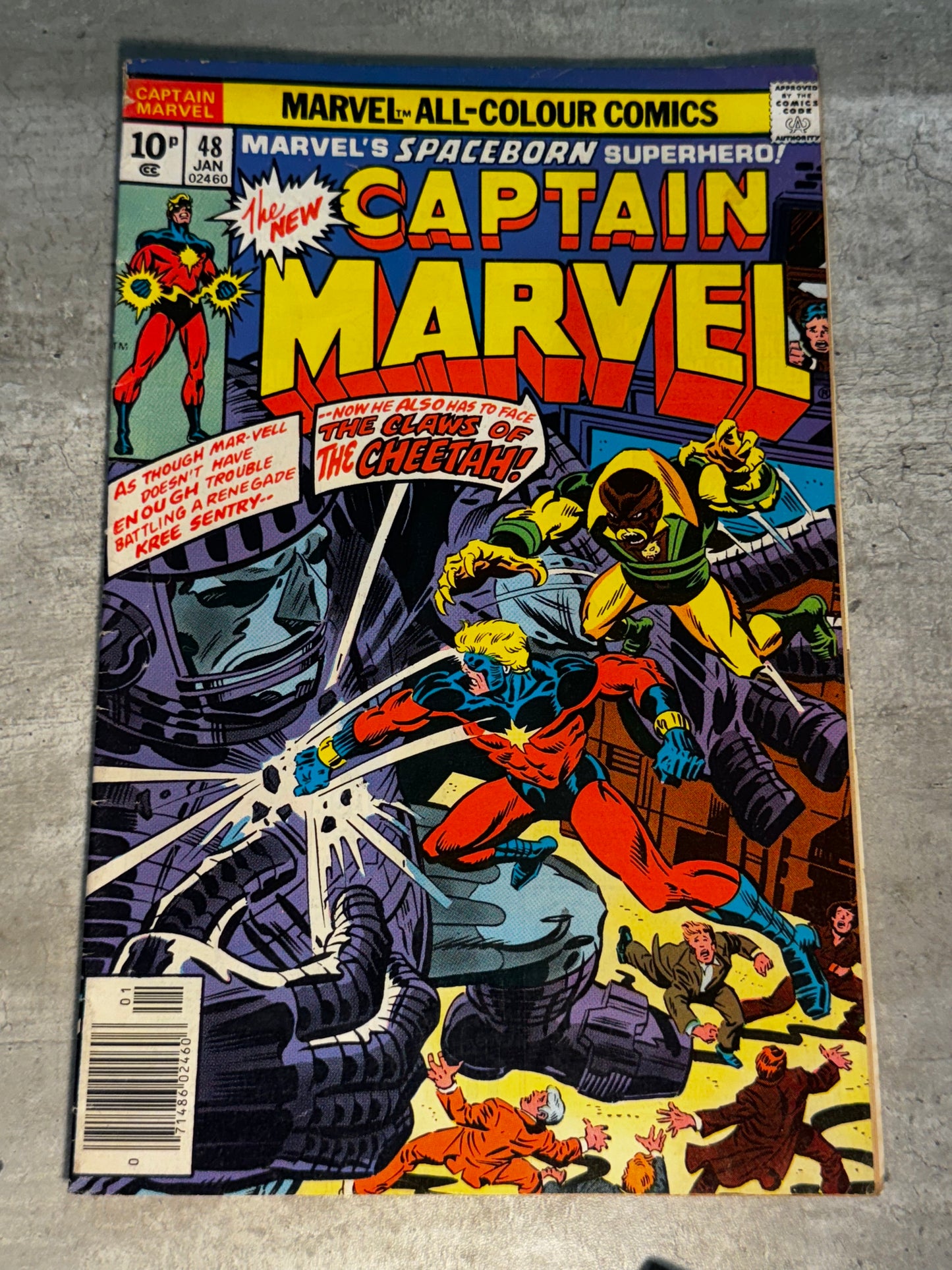 1977 - Marvel Comics - Captain Marvel, Vol. 1 #48 - VF- - English 1