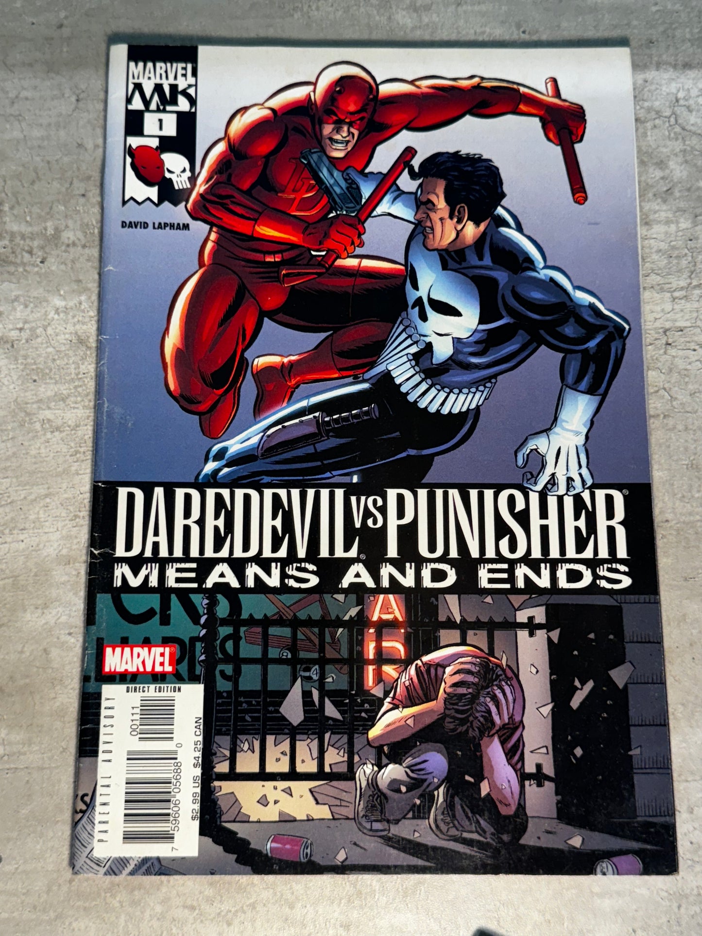 2005 - Marvel Comics - Daredevil vs Punisher: Means and Ends #1 - NM- - English 1