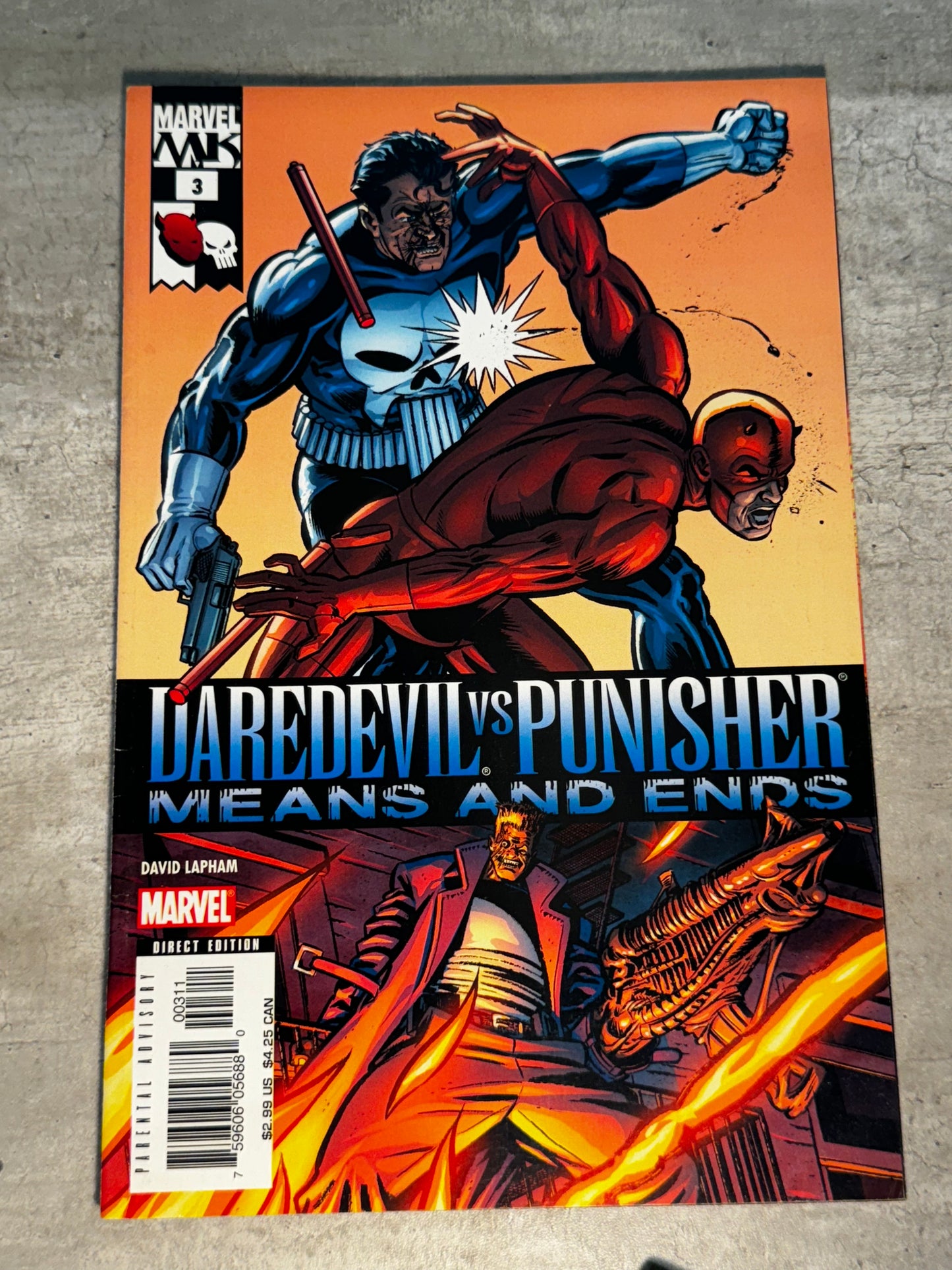 2005 - Marvel Comics - Daredevil vs Punisher: Means and Ends #3 - NM- - English 1