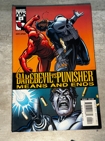 2005 - Marvel Comics - Daredevil vs Punisher: Means and Ends #4 - NM- - English 1