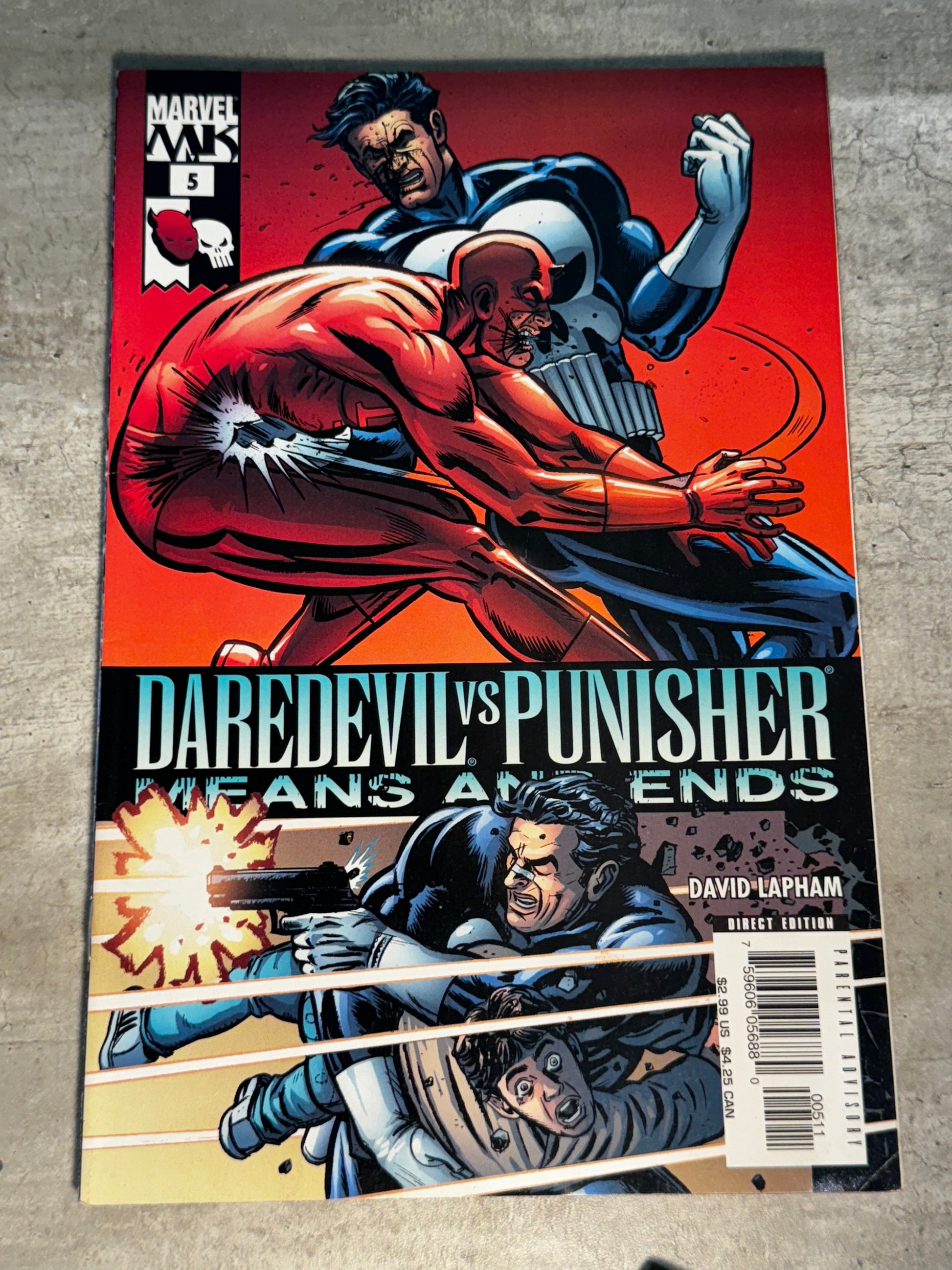 2005 - Marvel Comics - Daredevil vs Punisher: Means and Ends #5 - NM- - English 1