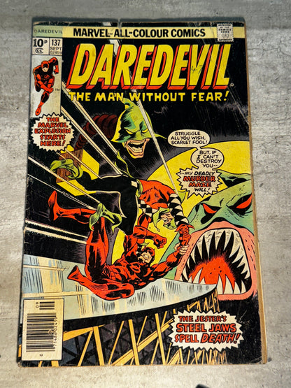 1976 - Marvel Comics - Daredevil, Vol. 1 #137 - F - English 1