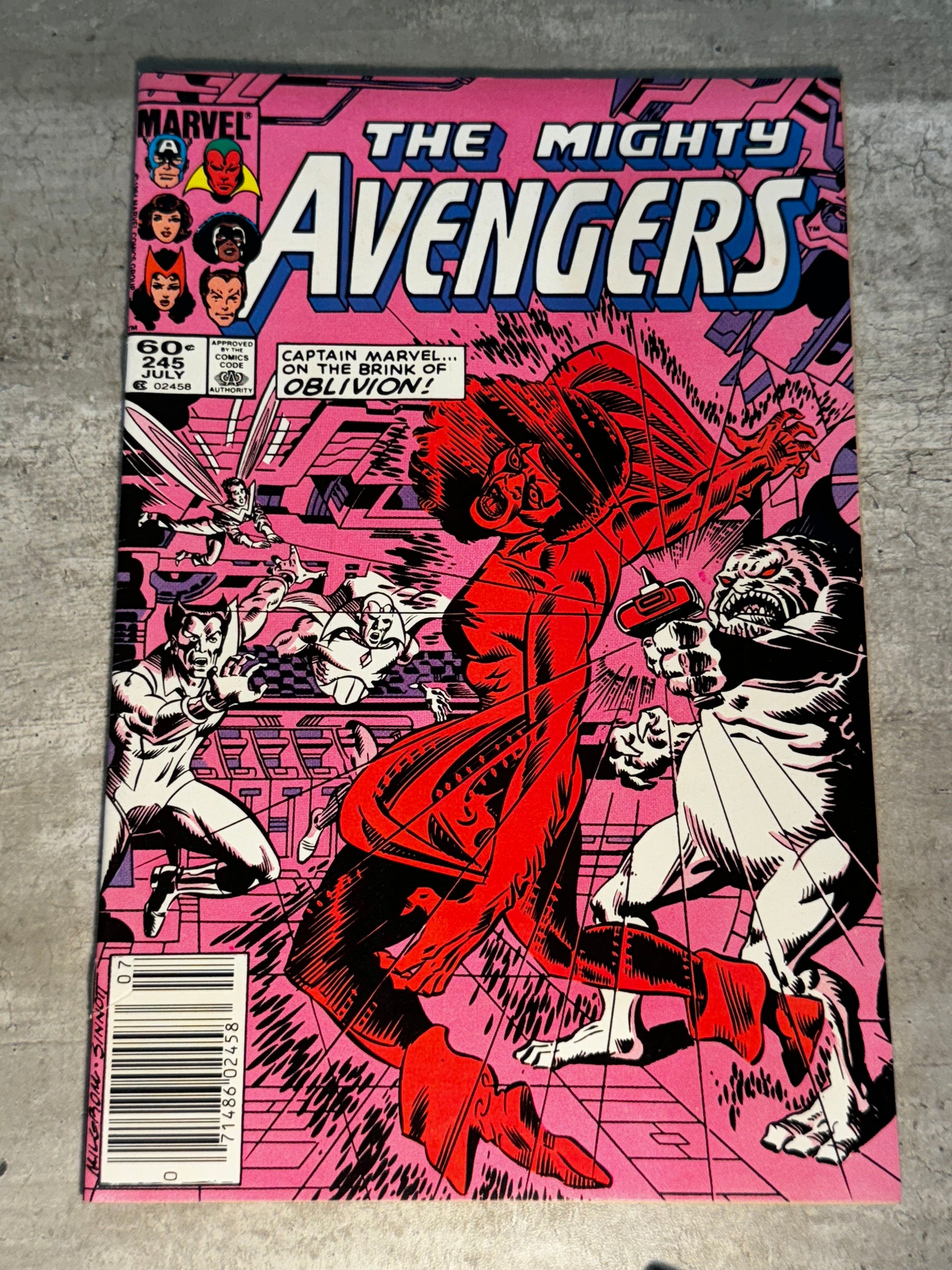 1984 - Marvel Comics - The Avengers, Vol. 1 #245 - VF - English 1