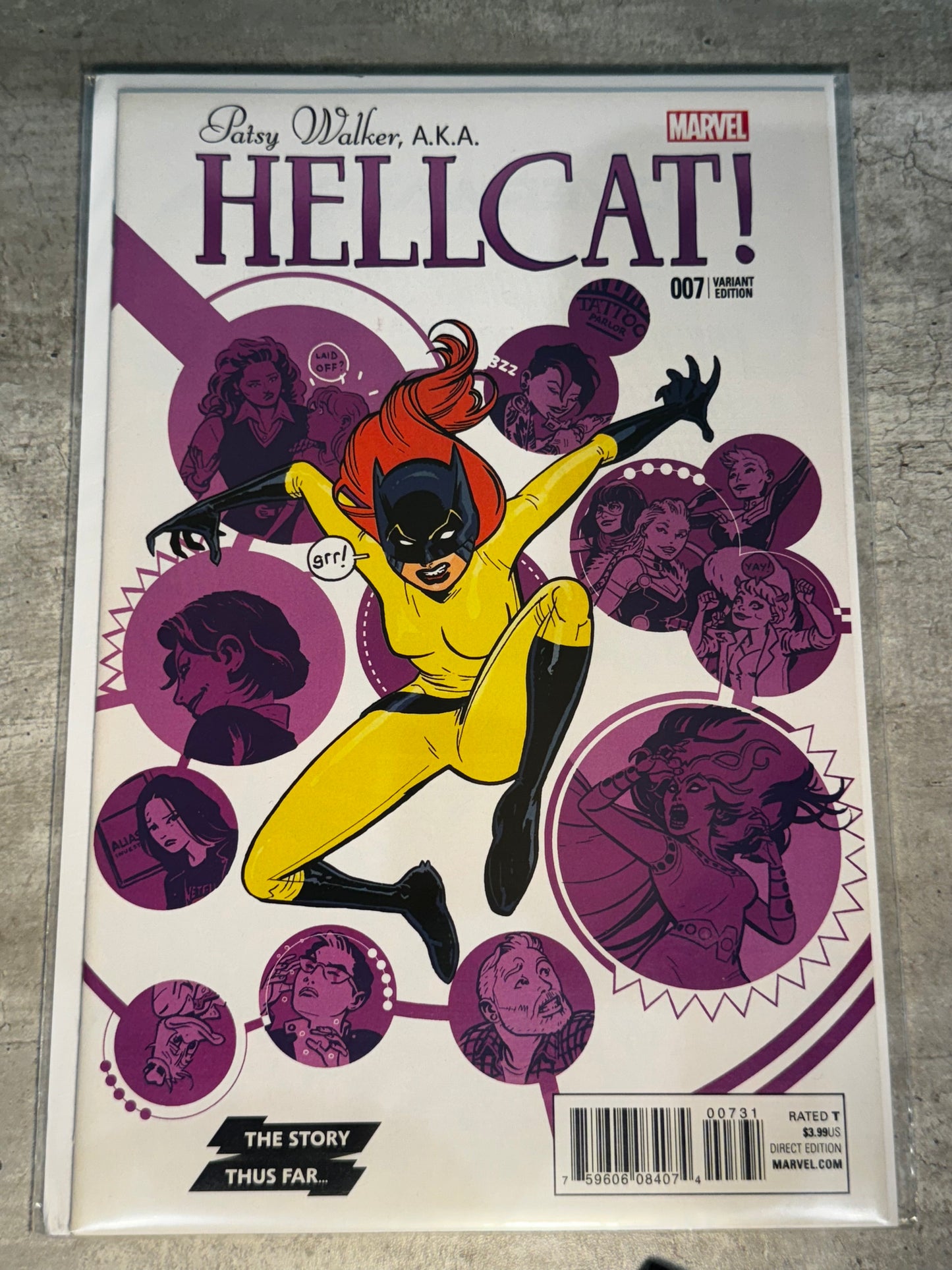 2016 - Marvel Comics - Patsy Walker, A.K.A. Hellcat! #7 - M - English 1