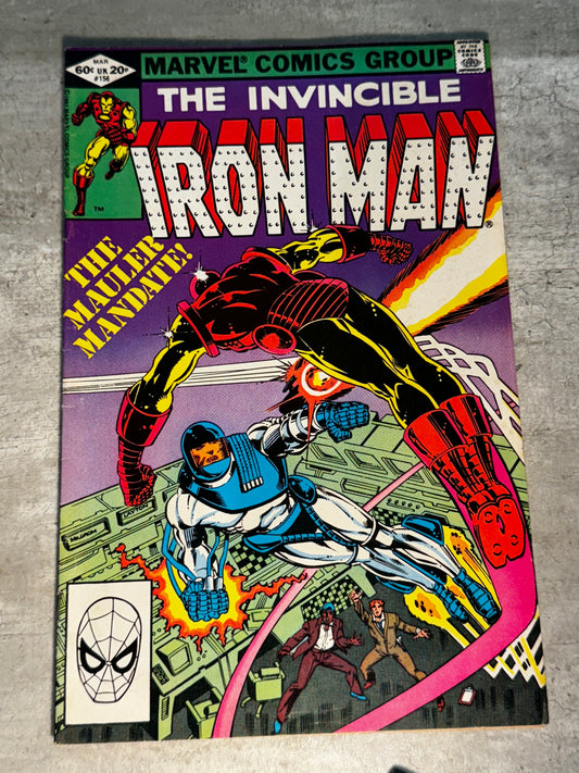 1982 - Marvel Comics - Iron Man, Vol. 1 #156 - VF- - English 1