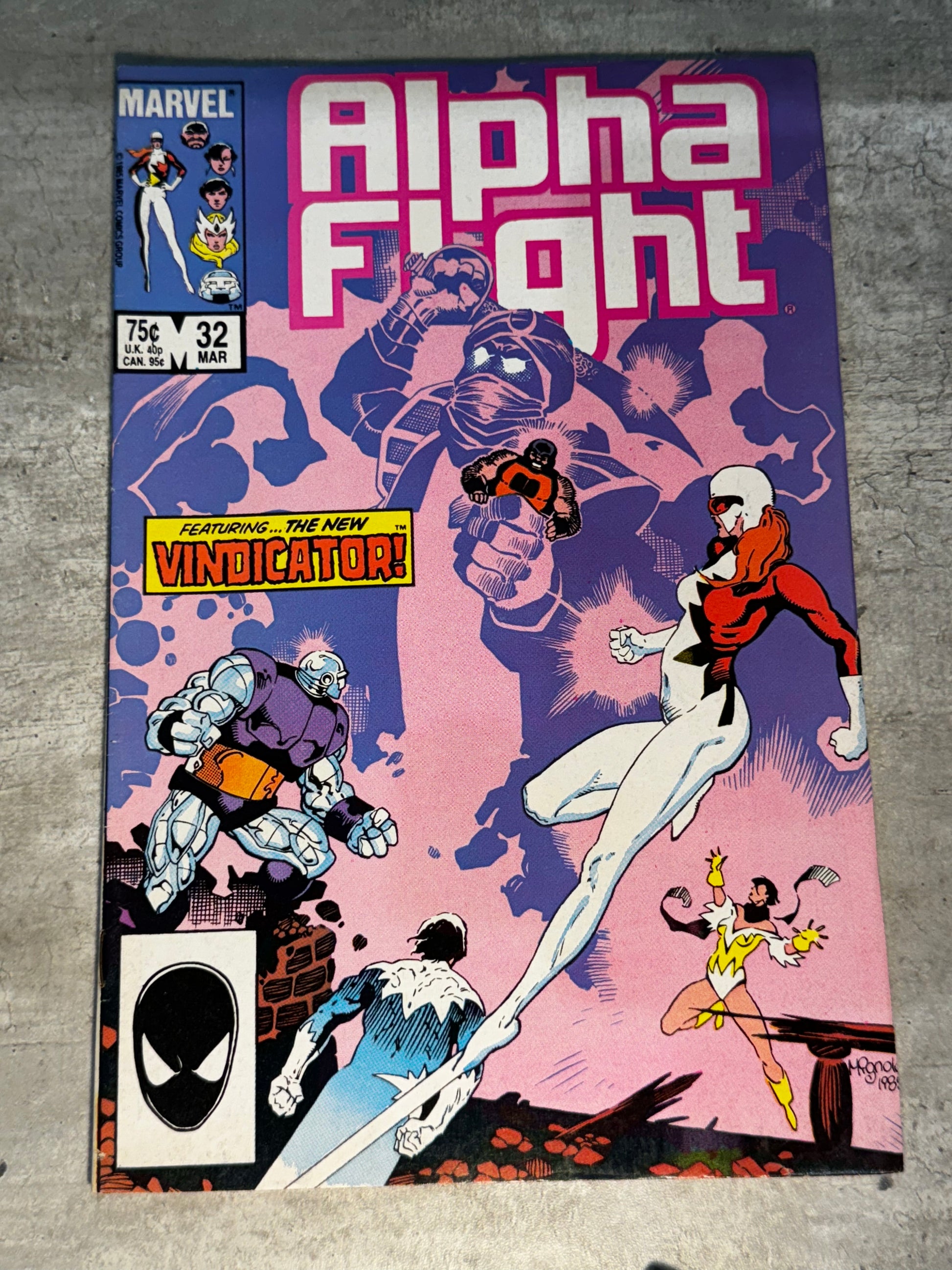 1986 - Marvel Comics - Alpha Flight, Vol. 1 #32 - VF - English 1