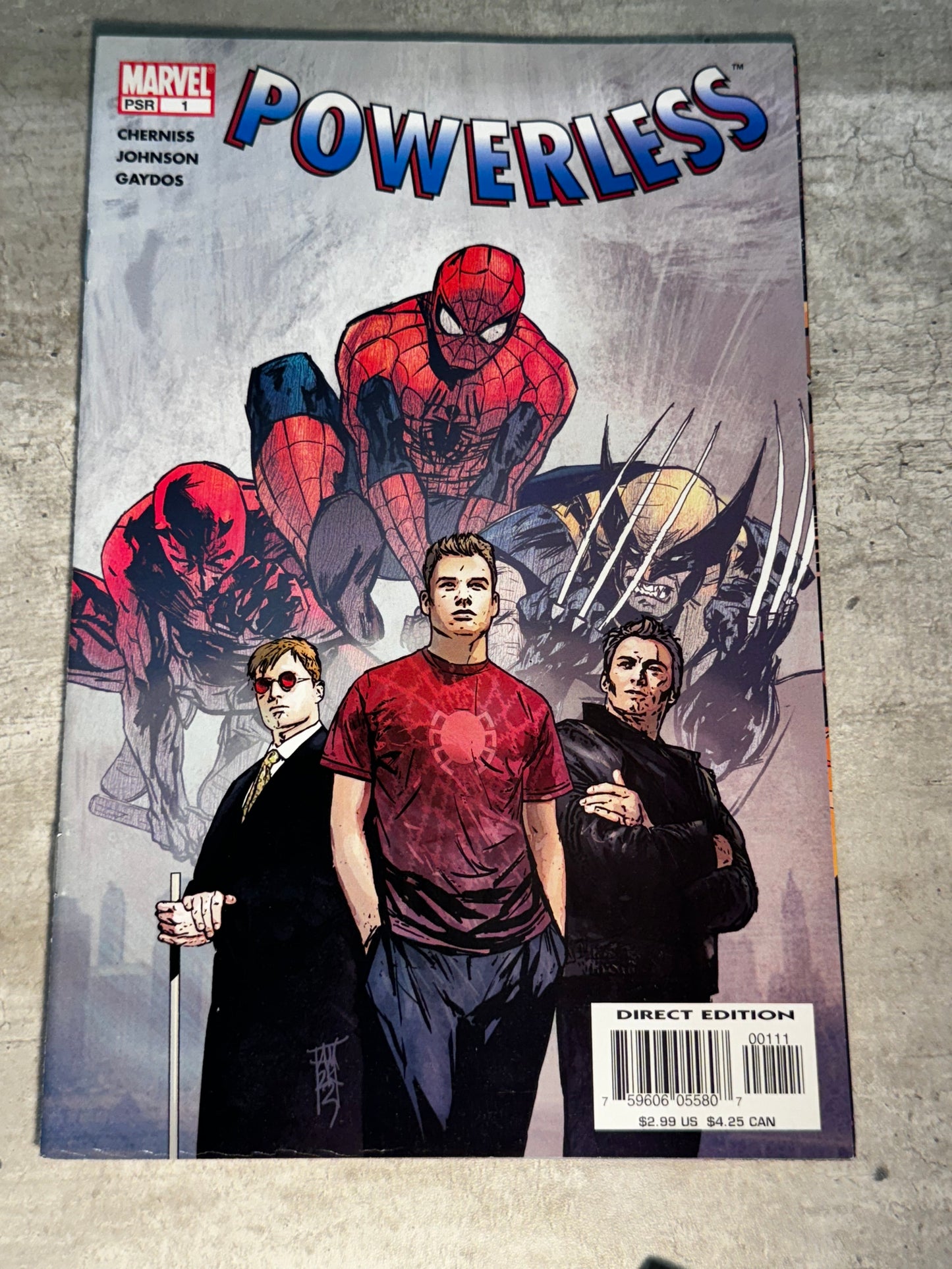 2004 - Marvel Comics - Powerless #1 - VF/NM - English 1