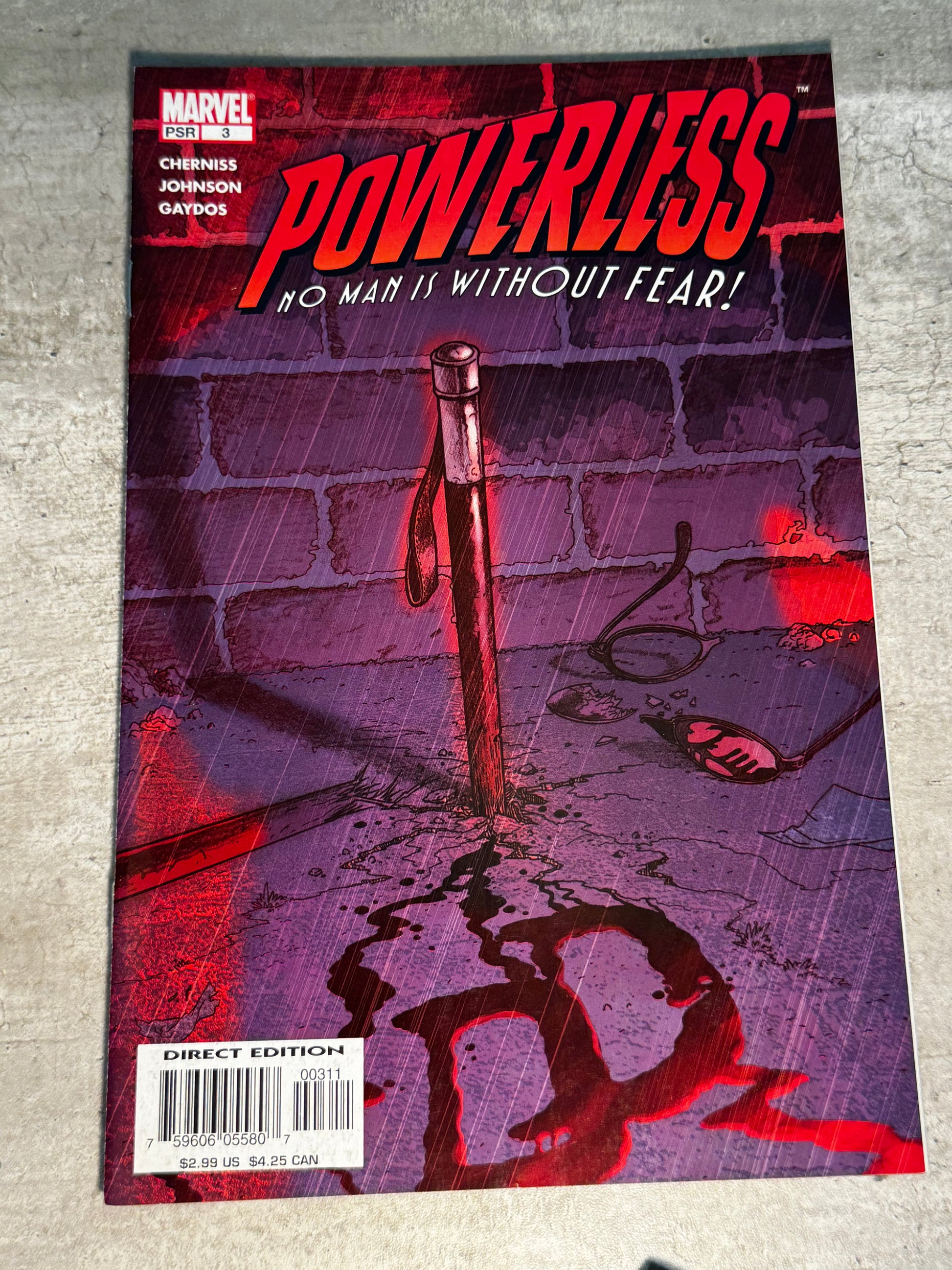 2004 - Marvel Comics - Powerless #3 - VF/NM - English 1