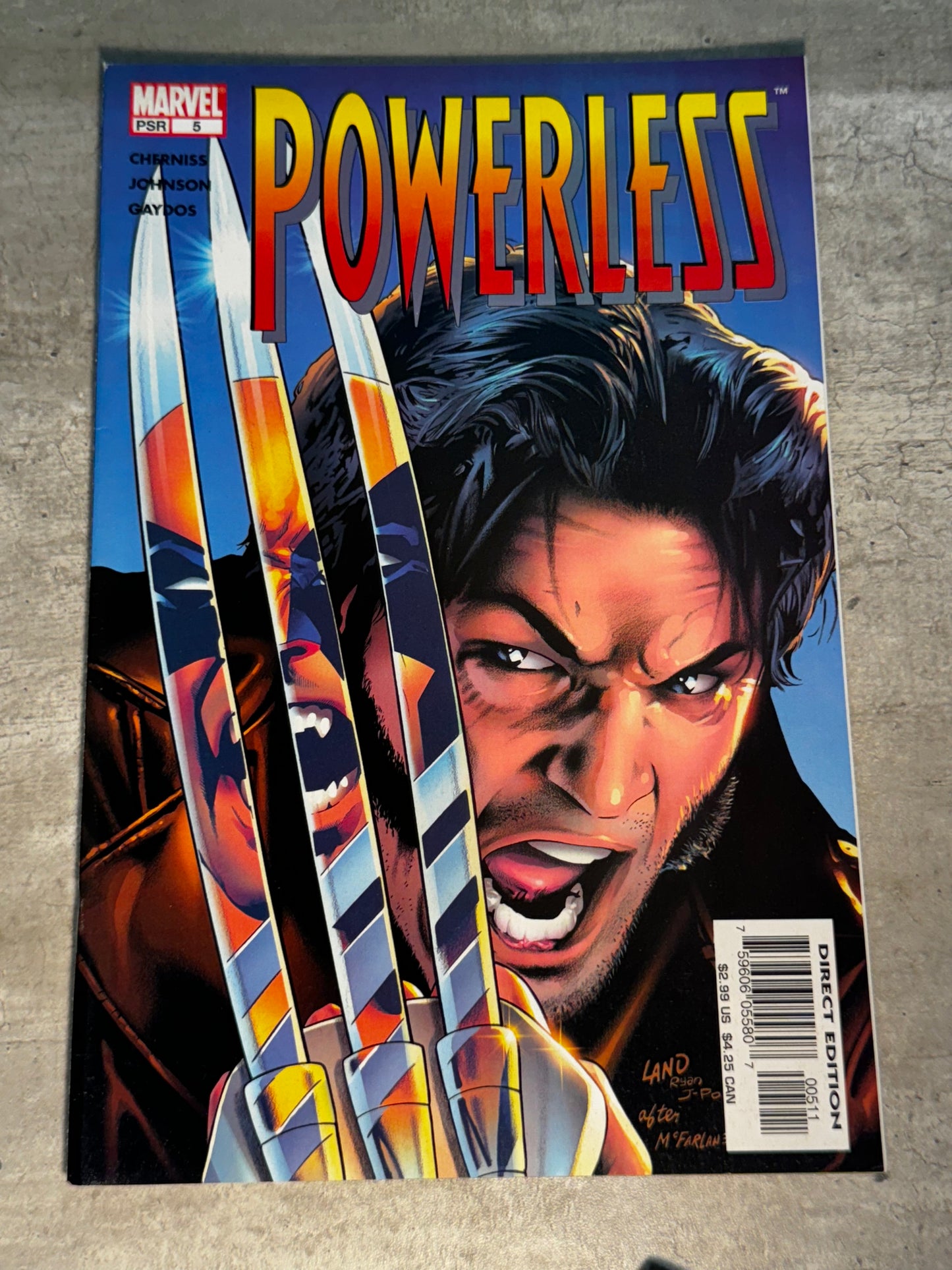 2004 - Marvel Comics - Powerless #5 - NM+ - English 1