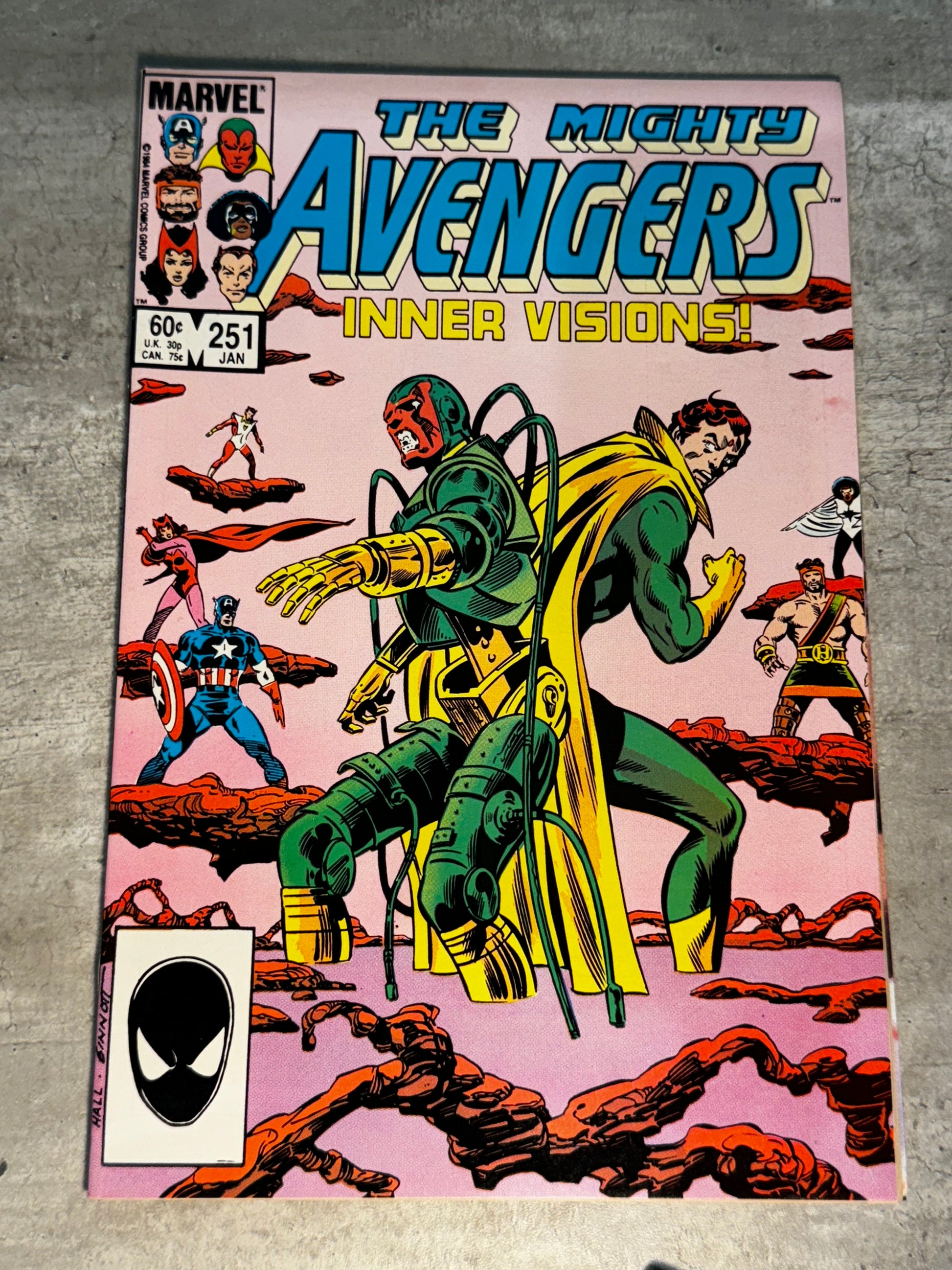 1984 - Marvel Comics - The Avengers, Vol. 1 #251 - VF - English 1