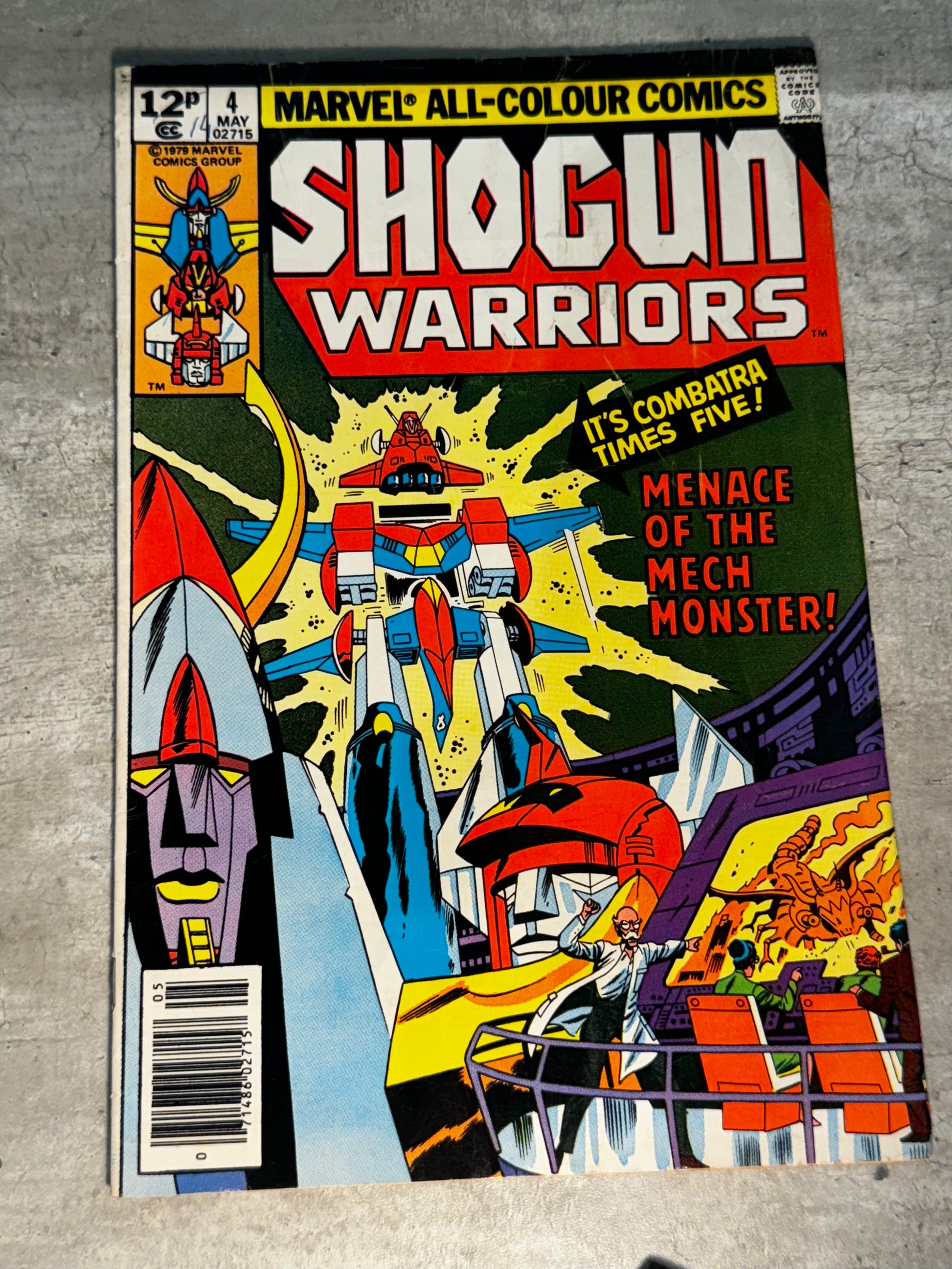 1979 - Marvel Comics - Shogun Warriors #4 - VF - English 1