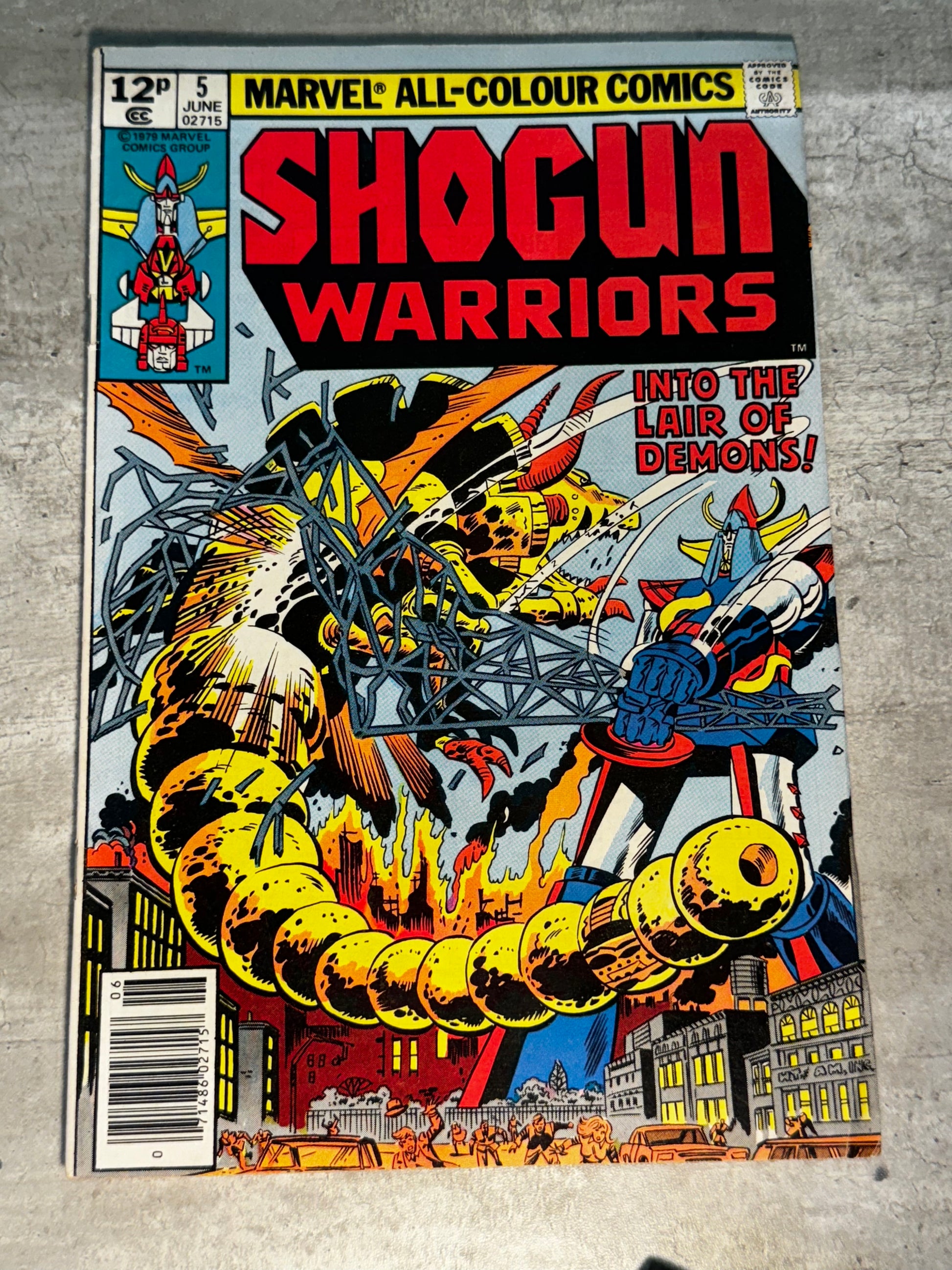 1979 - Marvel Comics - Shogun Warriors #5 - VF- - English 1