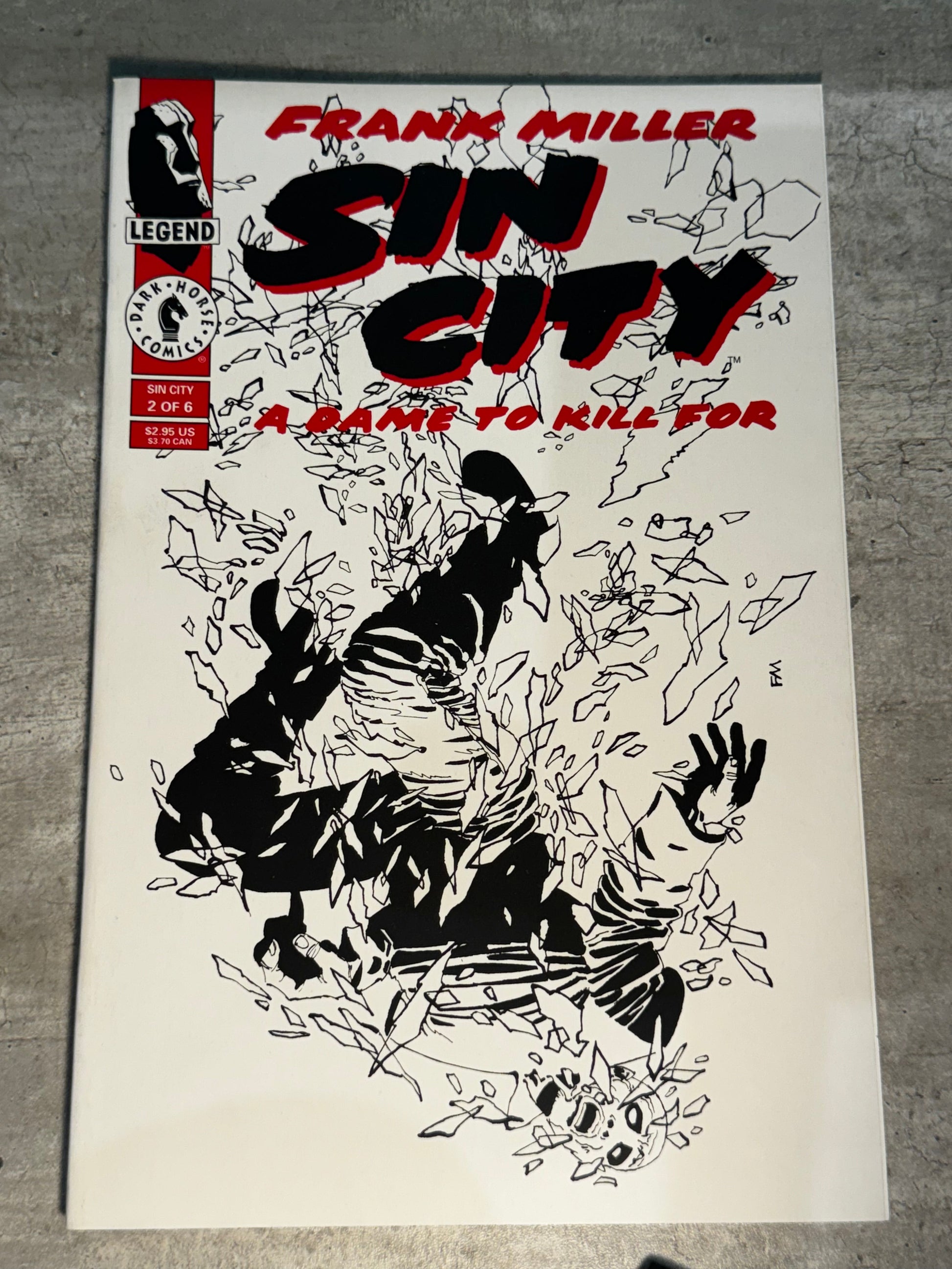 1994 - Dark Horse Comics - Sin City: A Dame To Kill For #2 - NM- - English 1