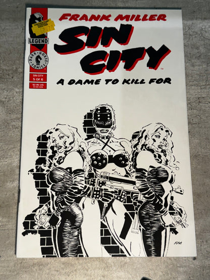 1994 - Dark Horse Comics - Sin City: A Dame To Kill For #5 - NM - English 1