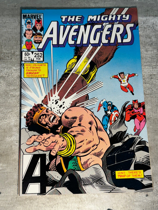 1984 - Marvel Comics - The Avengers, Vol. 1 #252 - VF - English 1