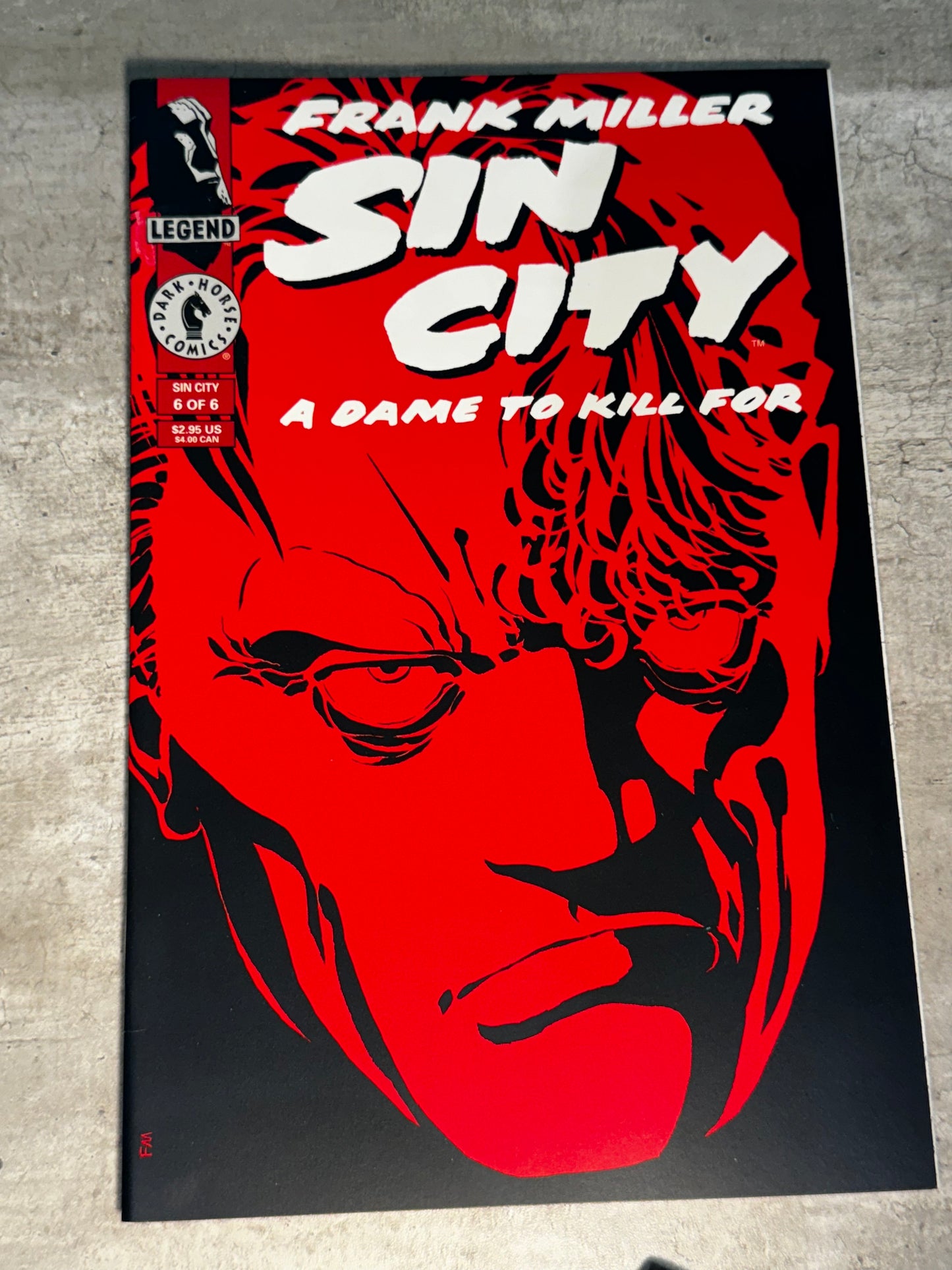 1994 - Dark Horse Comics - Sin City: A Dame To Kill For #6 - NM - English 1