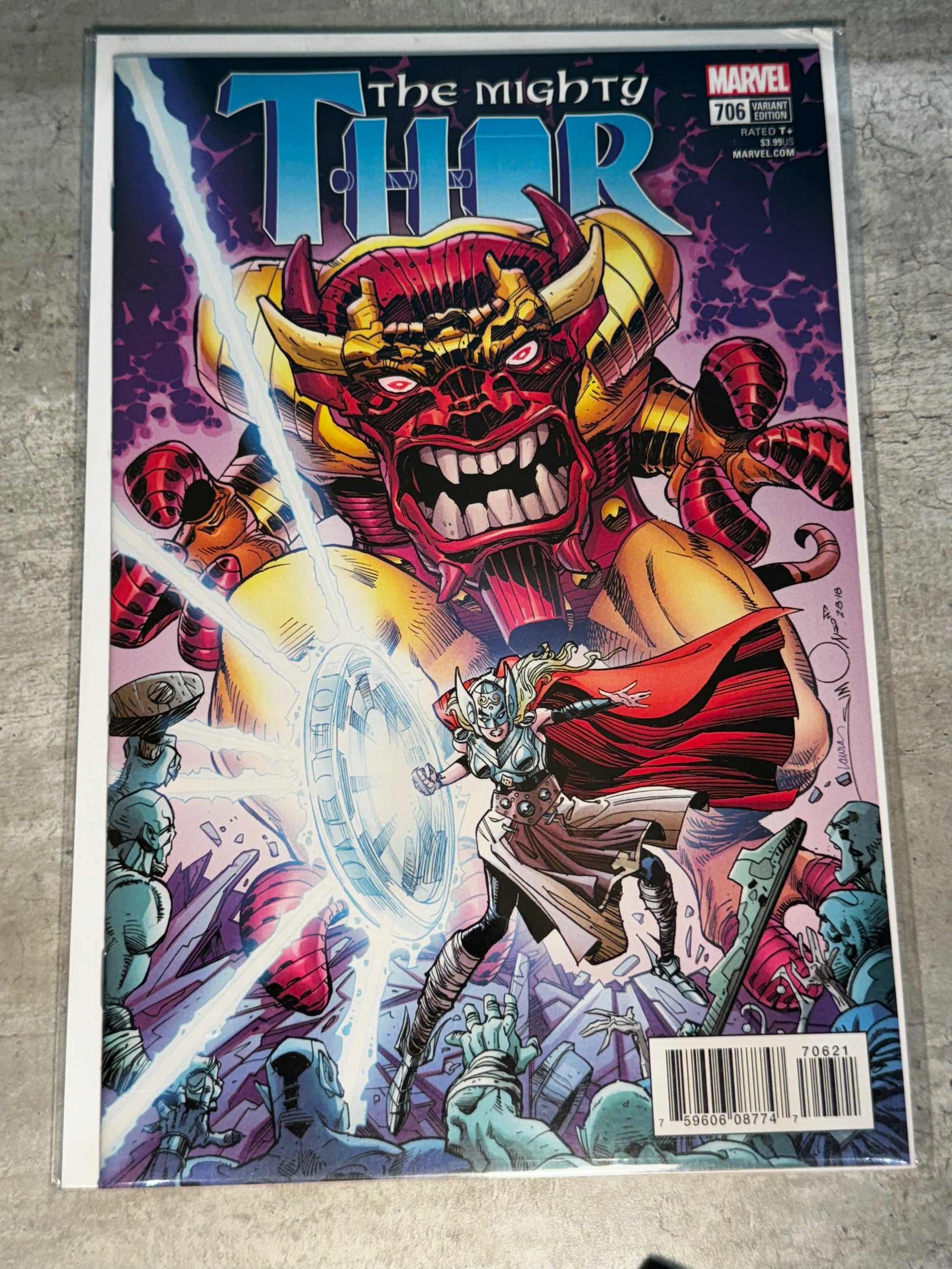 2018 - Marvel Comics - The Mighty Thor, Vol. 2 #706 - M - English 1