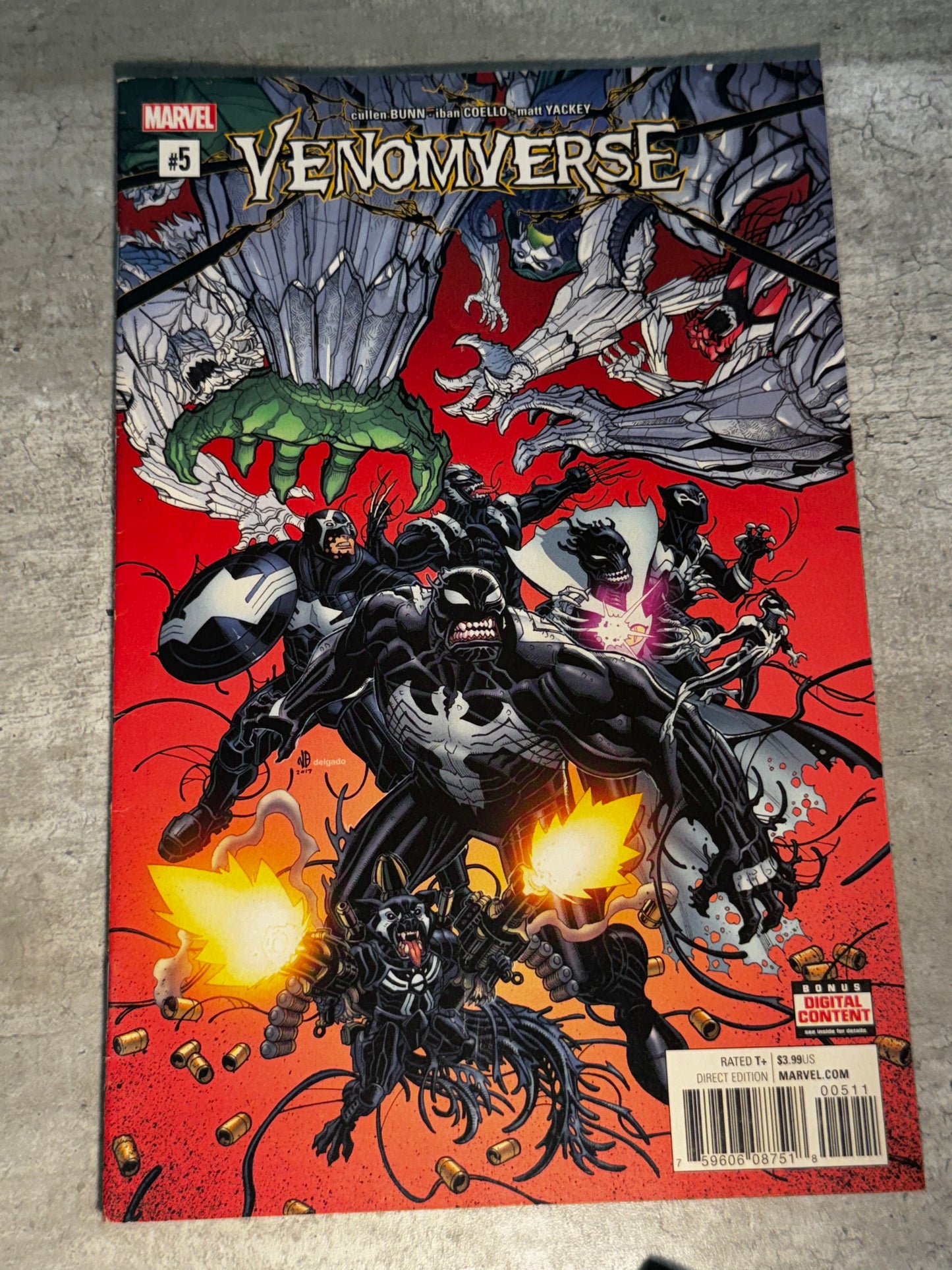 2017 - Marvel Comics - Venomverse #5 - VF/NM - English 1