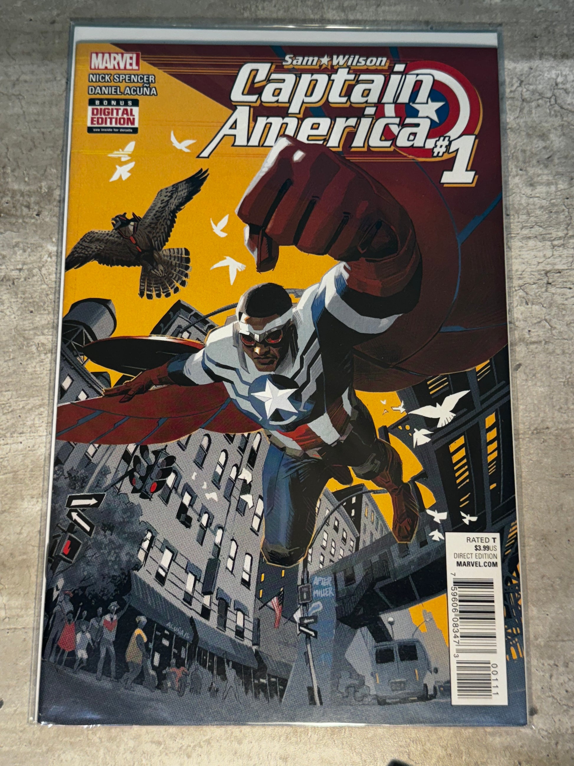 2015 - Marvel Comics - Captain America: Sam Wilson #1 - M - English 1