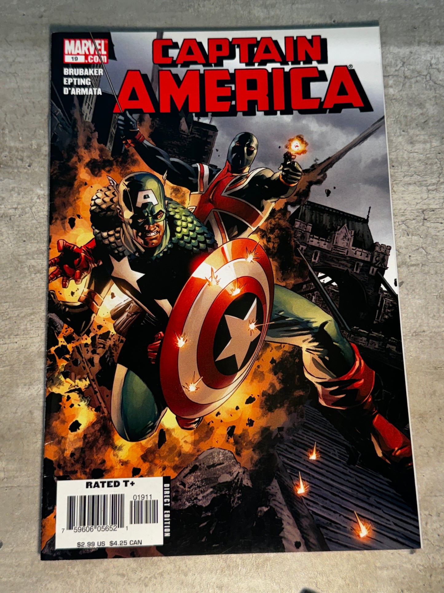 2006 - Marvel Comics - Captain America, Vol. 5 #19 - NM- - English 1