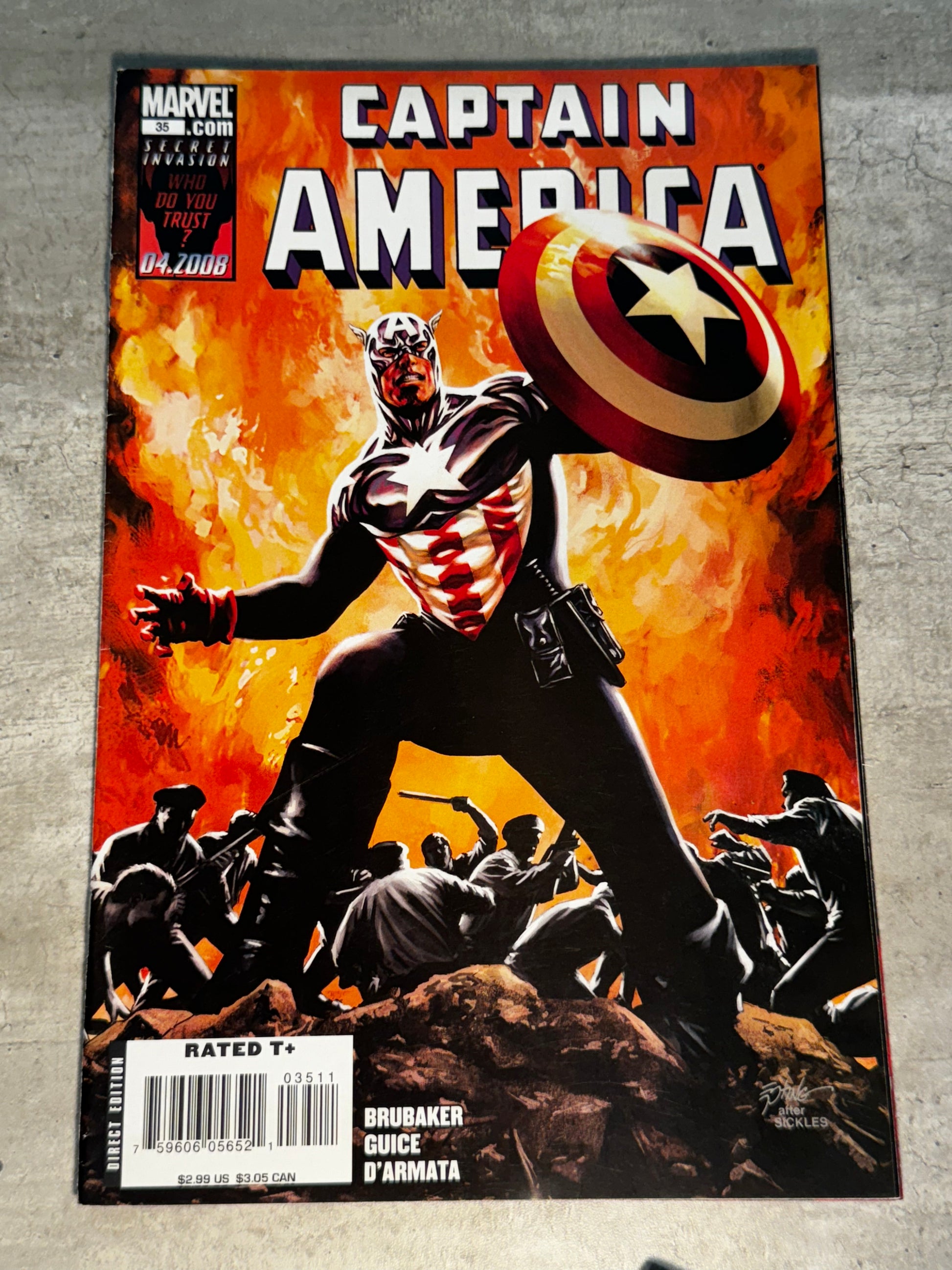 2008 - Marvel Comics - Captain America, Vol. 5 #35 - NM - English 1