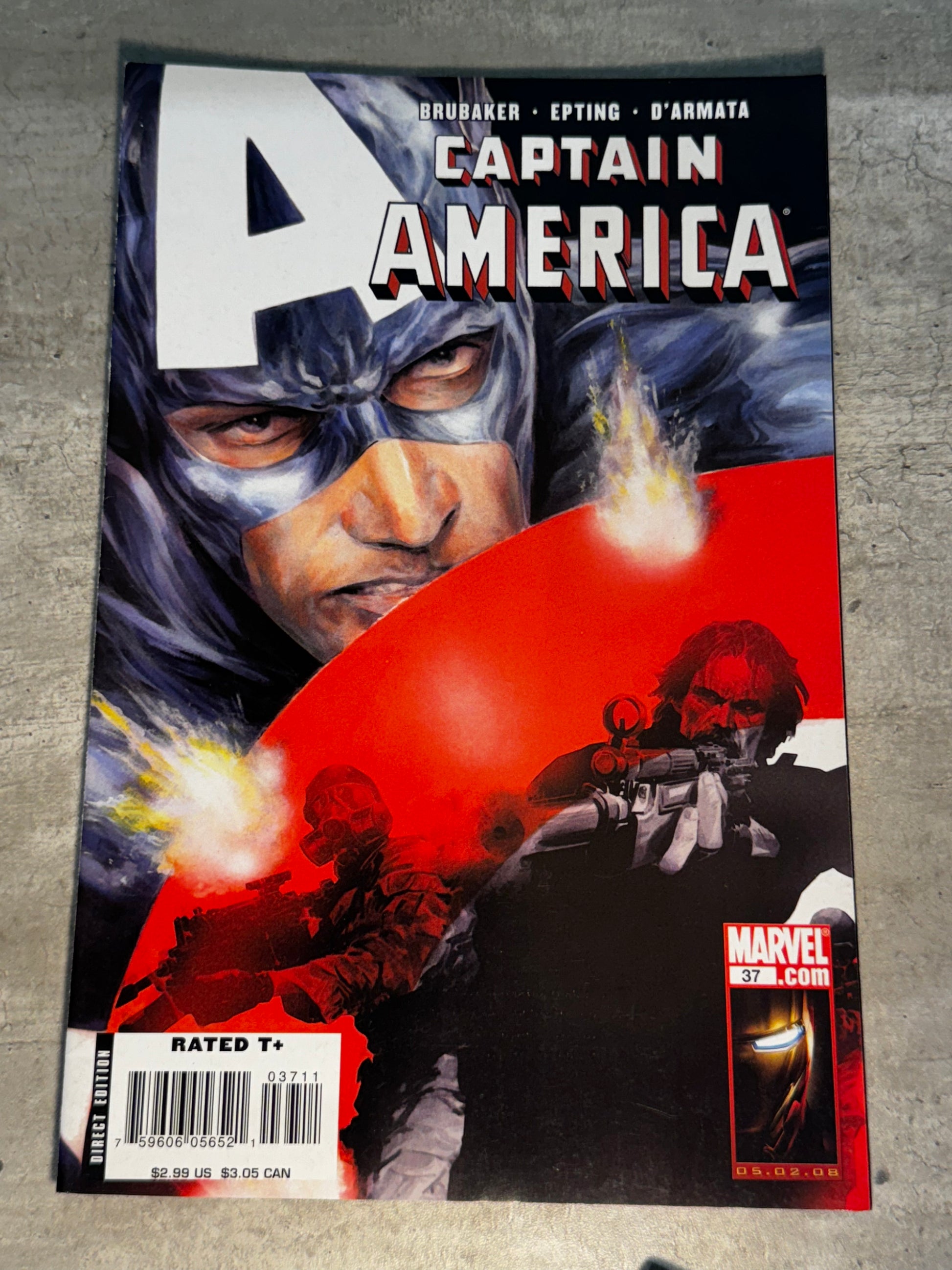 2008 - Marvel Comics - Captain America, Vol. 5 #37 - NM - English 1