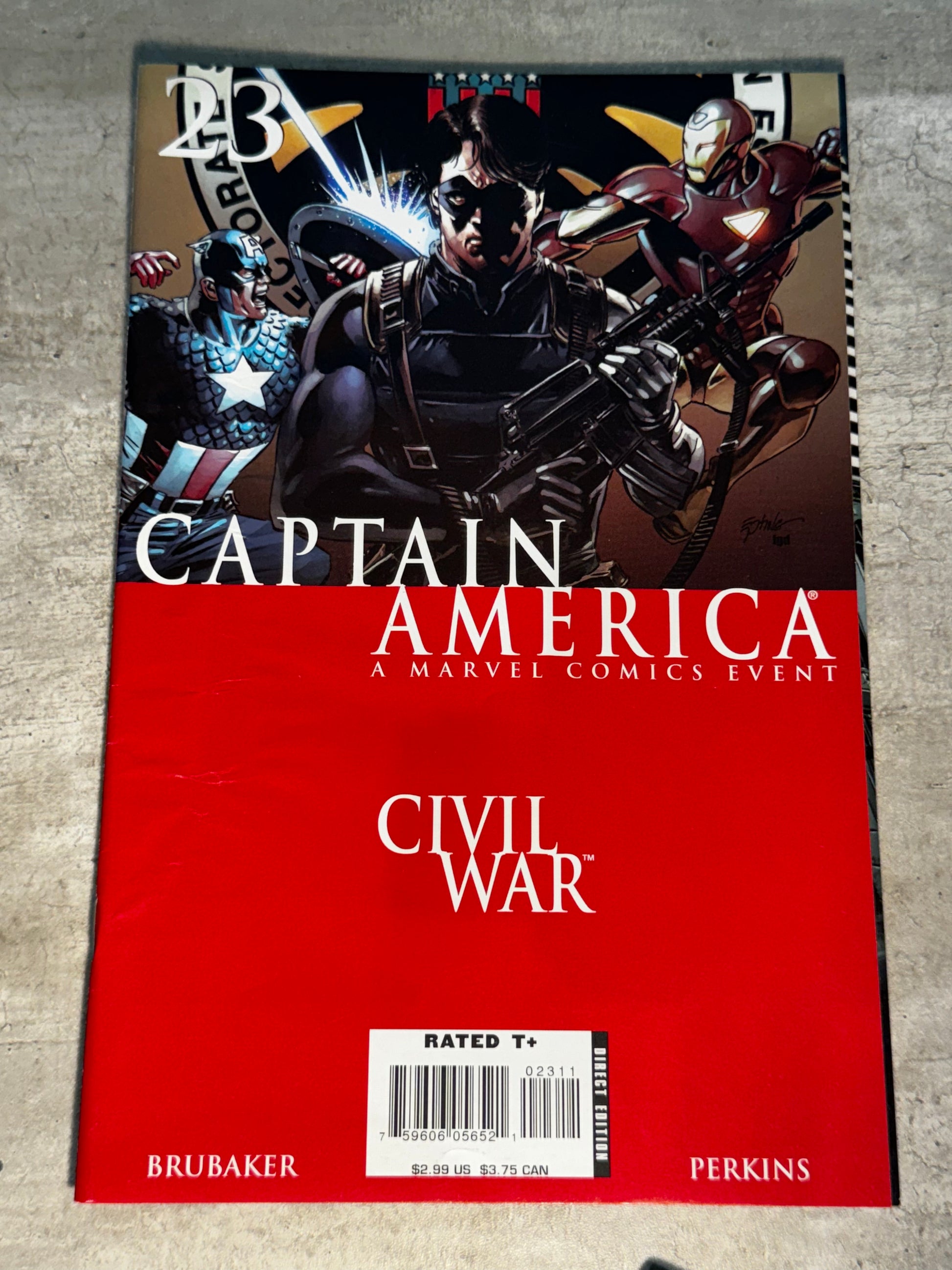 2006 - Marvel Comics - Captain America, Vol. 5 #23 - NM - English 1