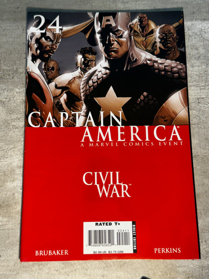 2006 - Marvel Comics - Captain America, Vol. 5 #24 - NM - English 1