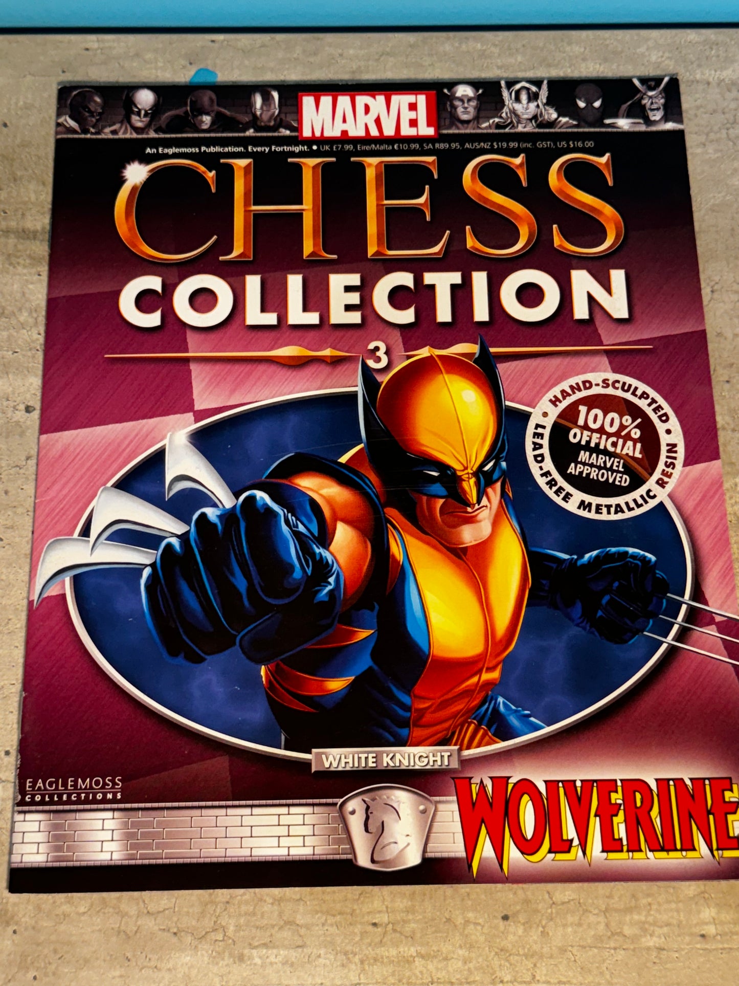 2014 - Eaglemoss Publications, Ltd. - Marvel Chess Collection #3 - M - Eng 1