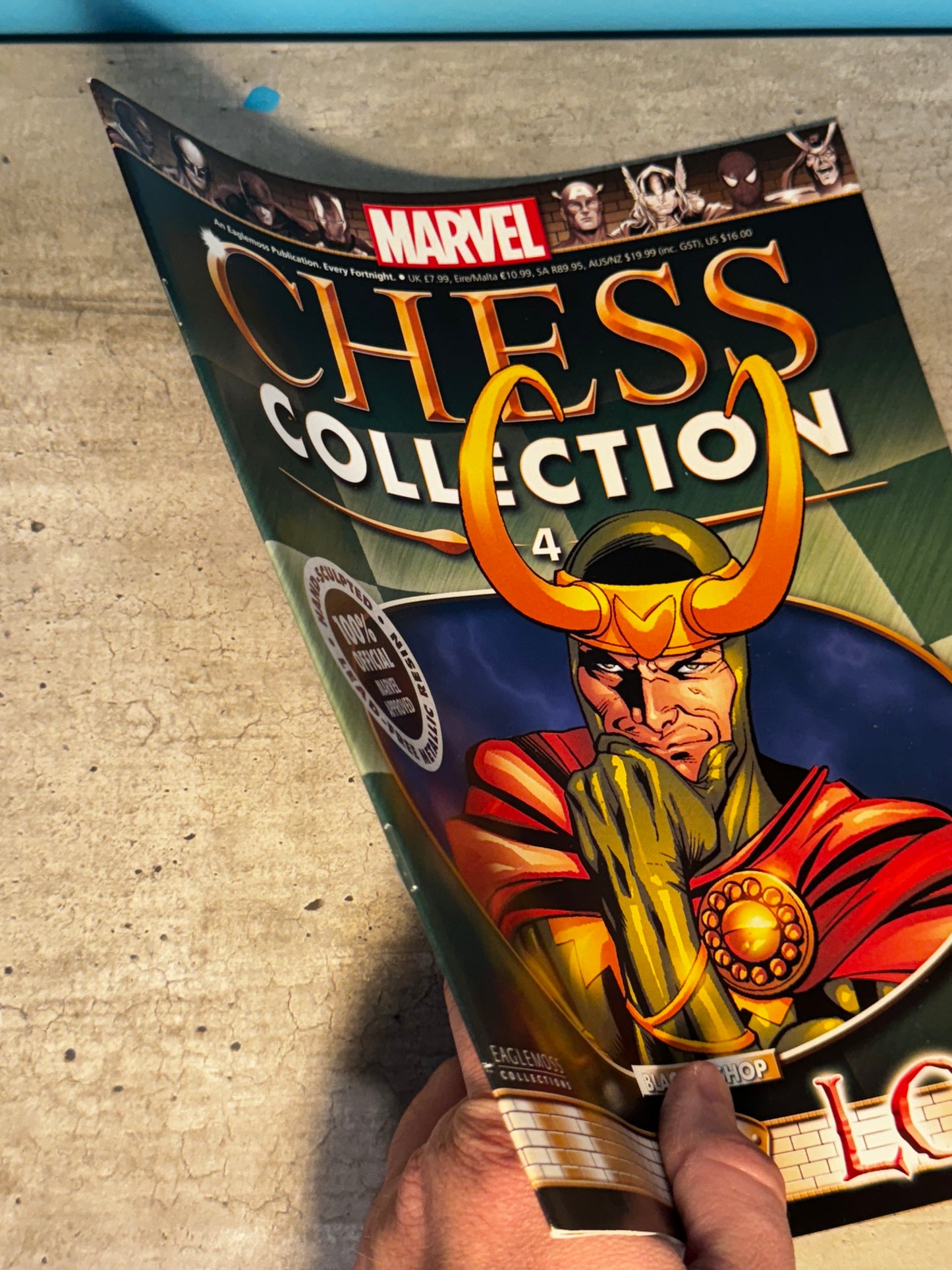 2014 - Eaglemoss Publications, Ltd. - Marvel Chess Collection #4 - M - Eng 3