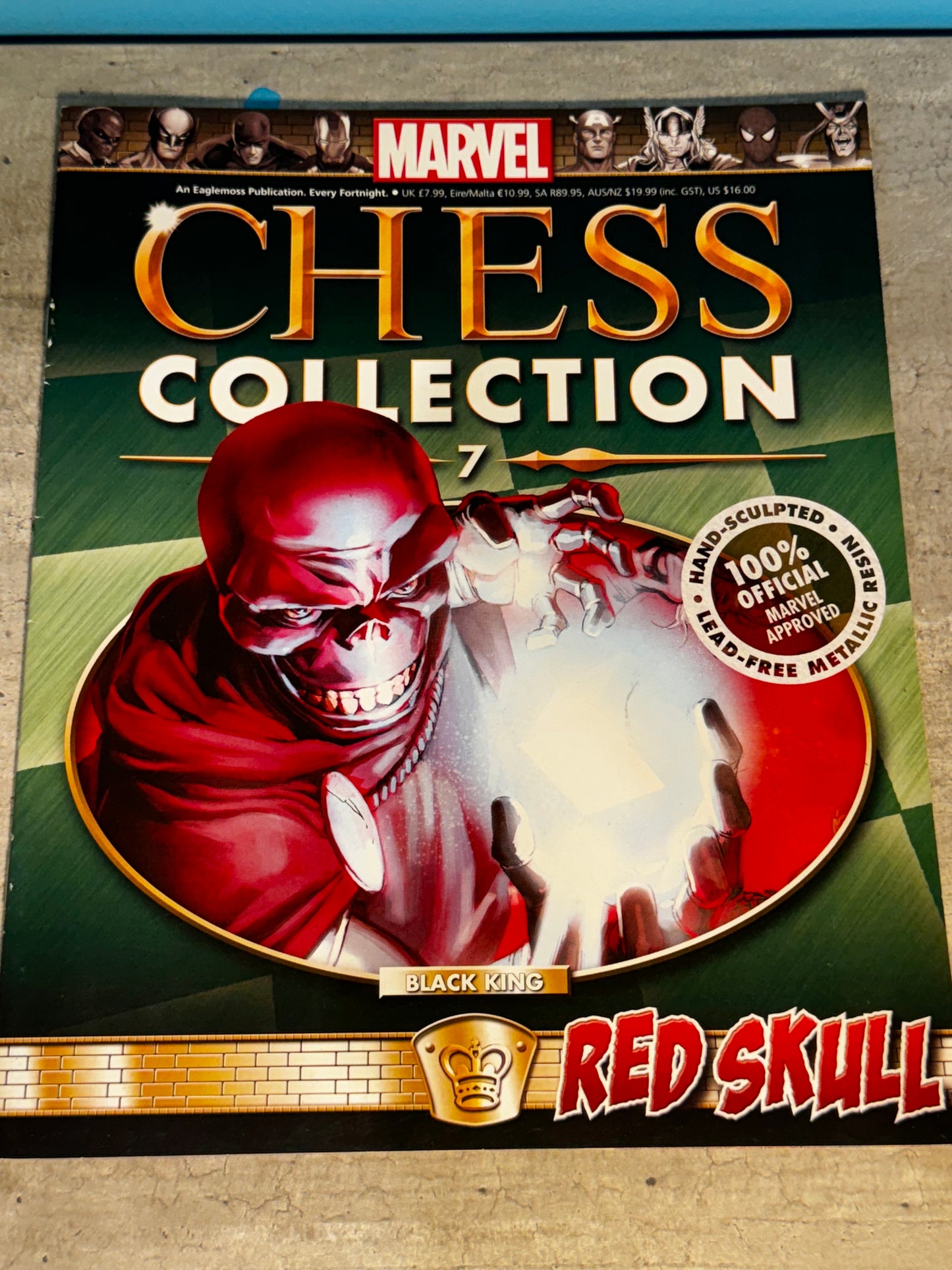 2014 - Eaglemoss Publications, Ltd. - Marvel Chess Collection #7 - M - Eng 1