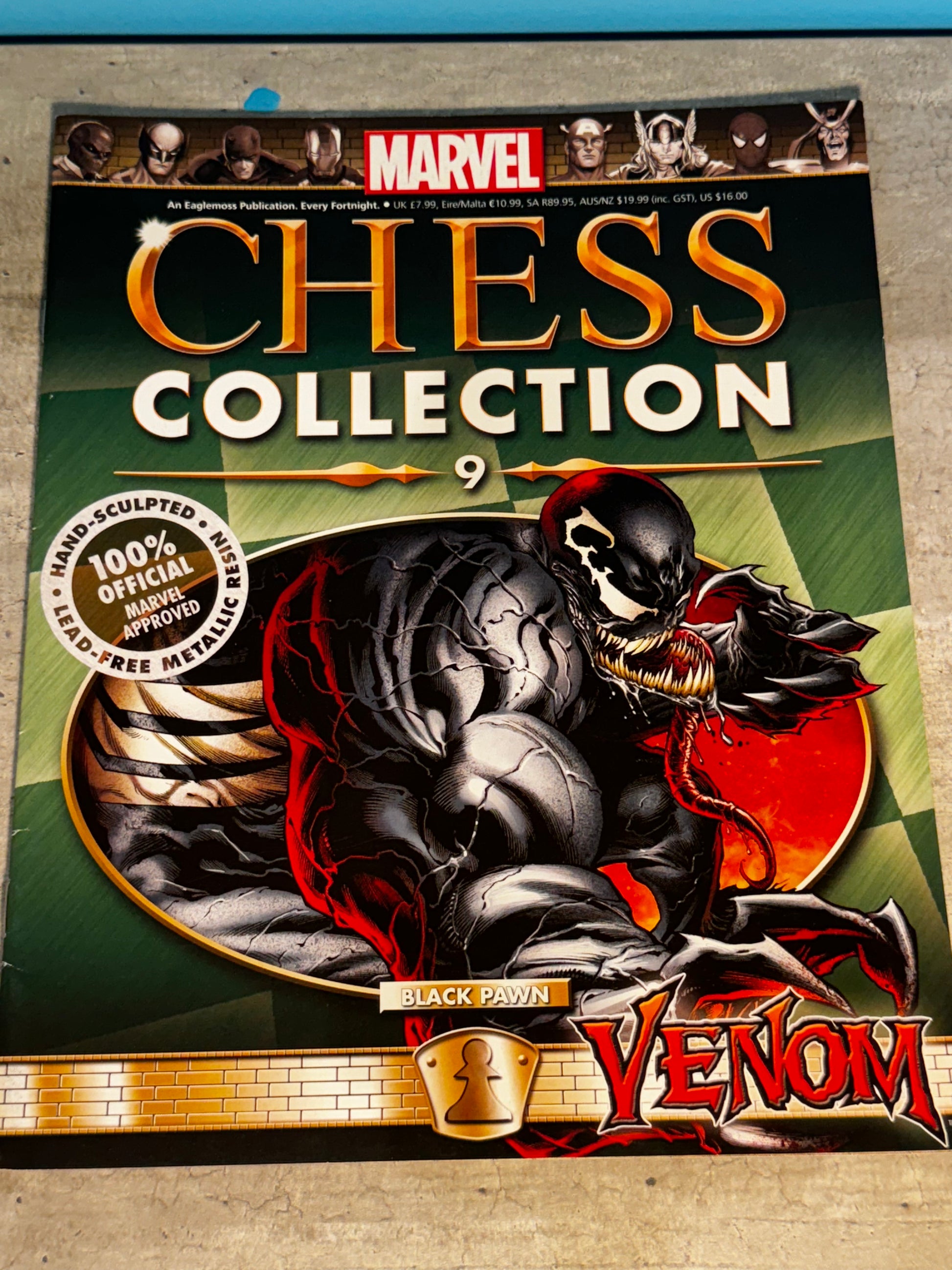 2014 - Eaglemoss Publications, Ltd. - Marvel Chess Collection #9 - M - Eng 1