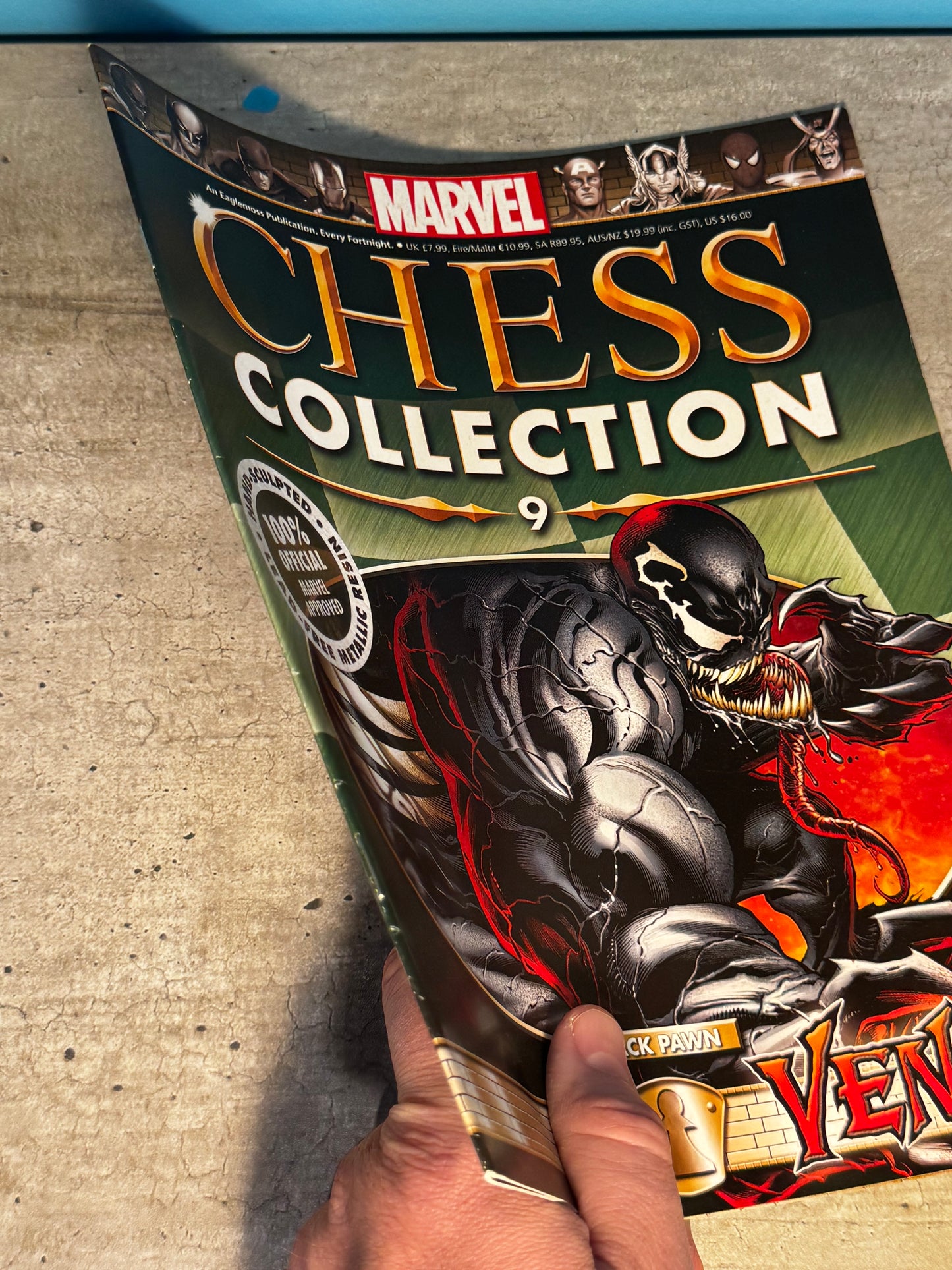 2014 - Eaglemoss Publications, Ltd. - Marvel Chess Collection #9 - M - Eng 3