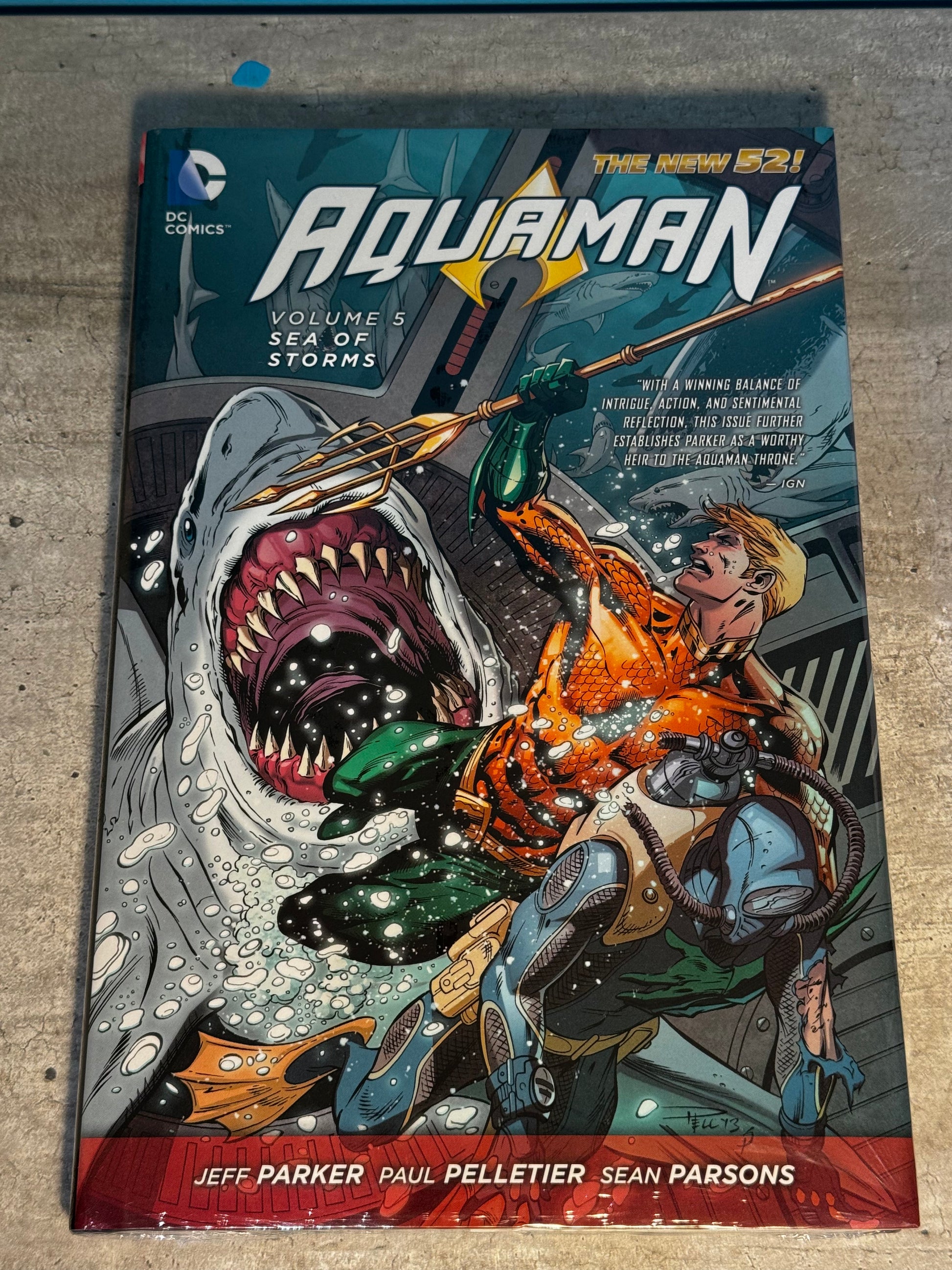 2014 - DC Comics - Aquaman, Vol. 7 HC / TP #5 Var. HC - NM+ - Eng 1