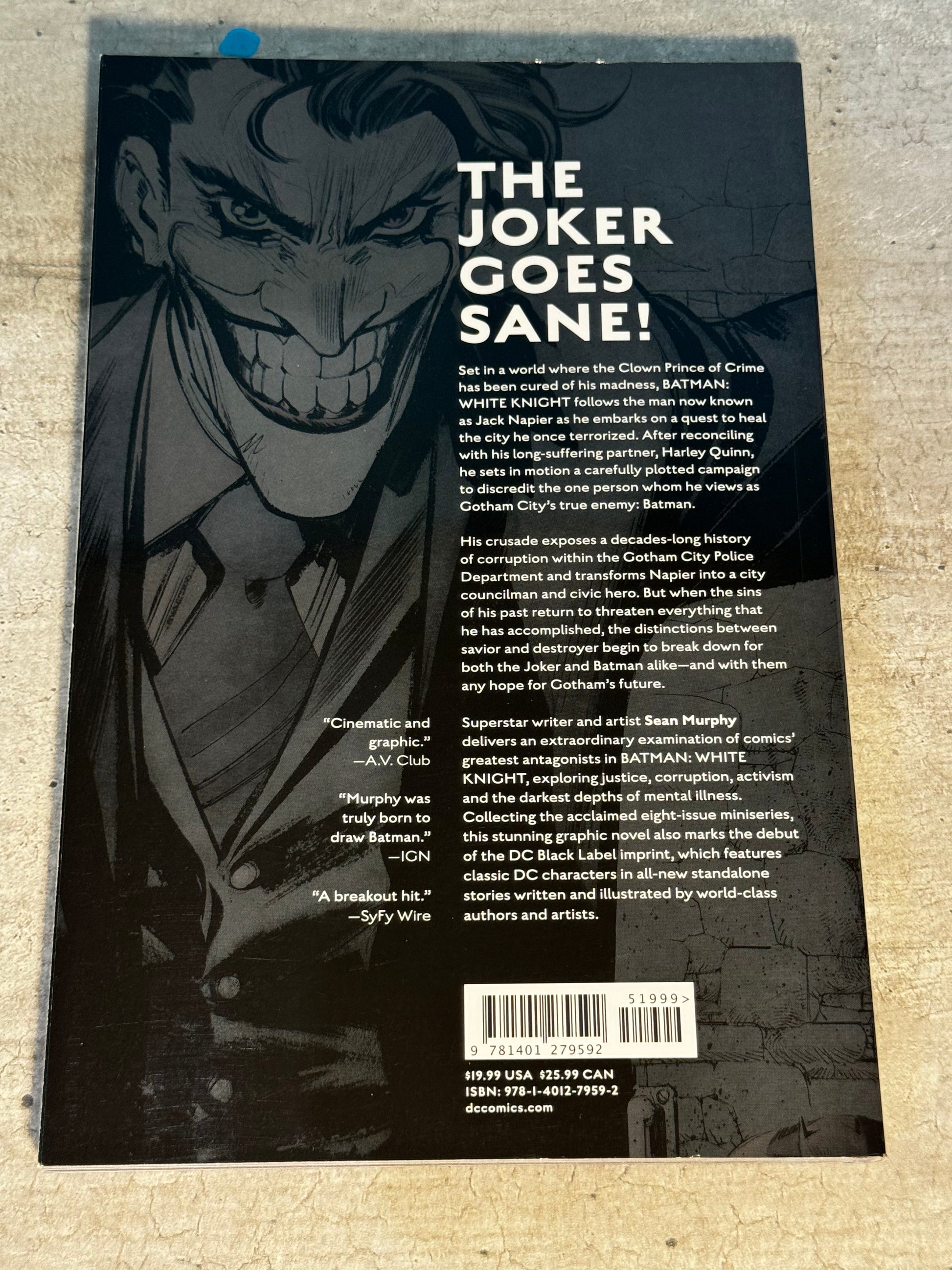 2018 - DC Comics - Batman: White Knight HC / TP # Var. TP - M - Eng 3