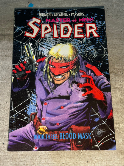 1991 - THE SPIDER MASTER OF MEN Book Three: Blood Mask #1 - NM+ - Eng 1