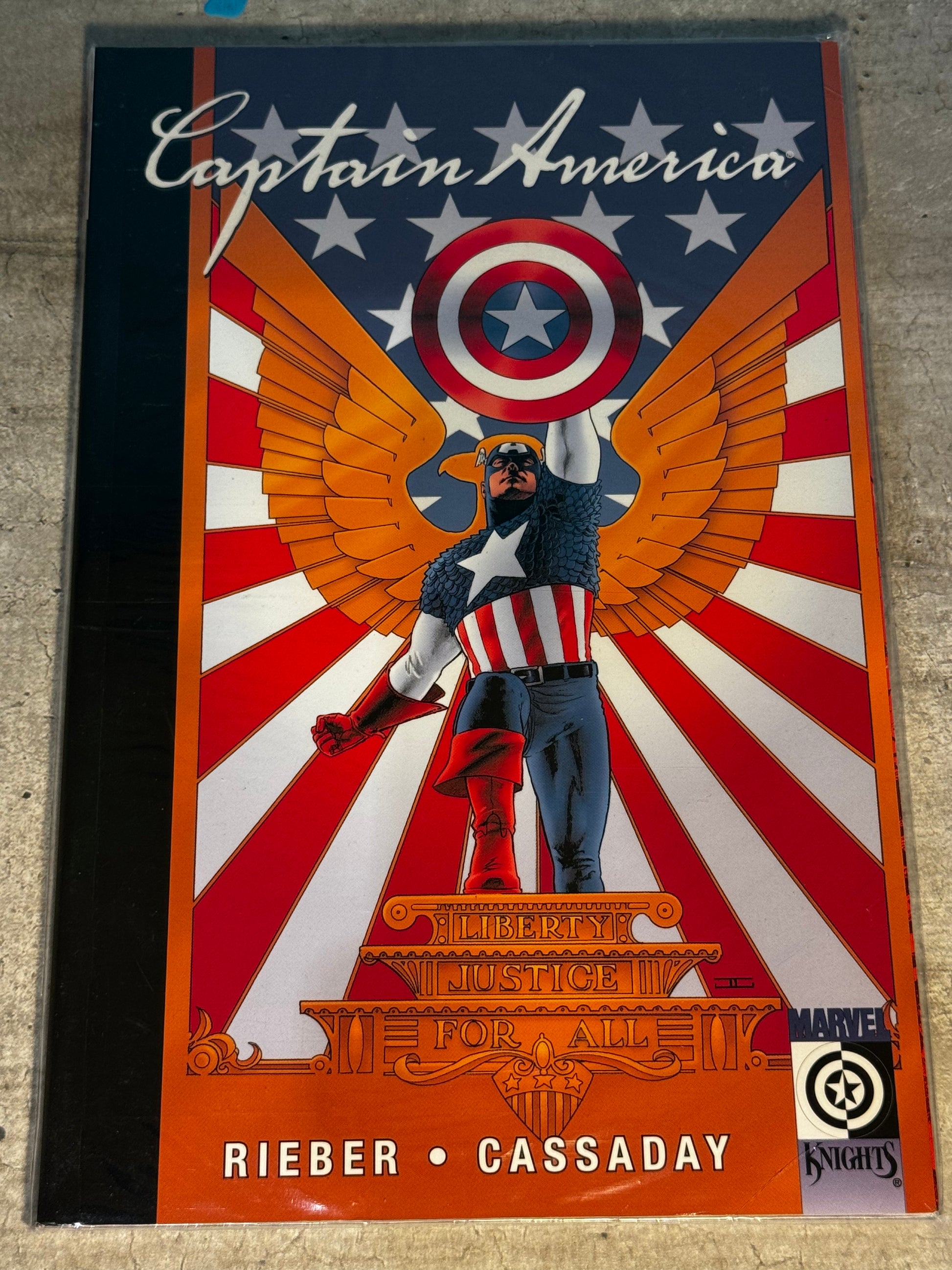 2003 - Marvel Comics - Captain America: The New Deal # Var. HC-A - M - Eng 1