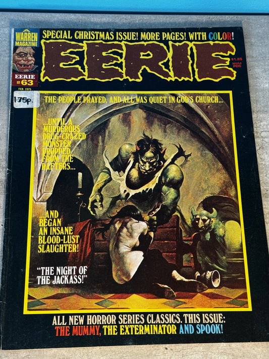 1975 - Warren - Eerie #63 - F+ - Eng 1