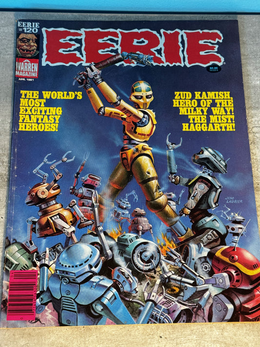 1981 - Warren - Eerie #120 - F+ - Eng 1