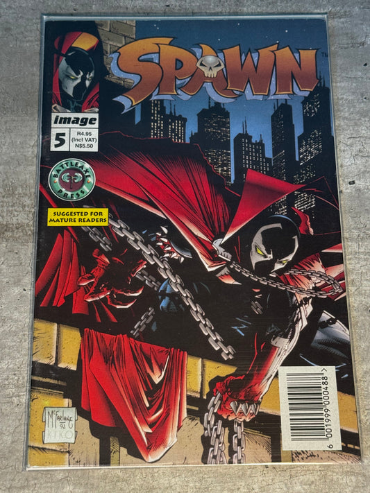 1995 - Battleaxe Press - Spawn (Battleaxe Press) [SA] #5 - NM - Eng 1