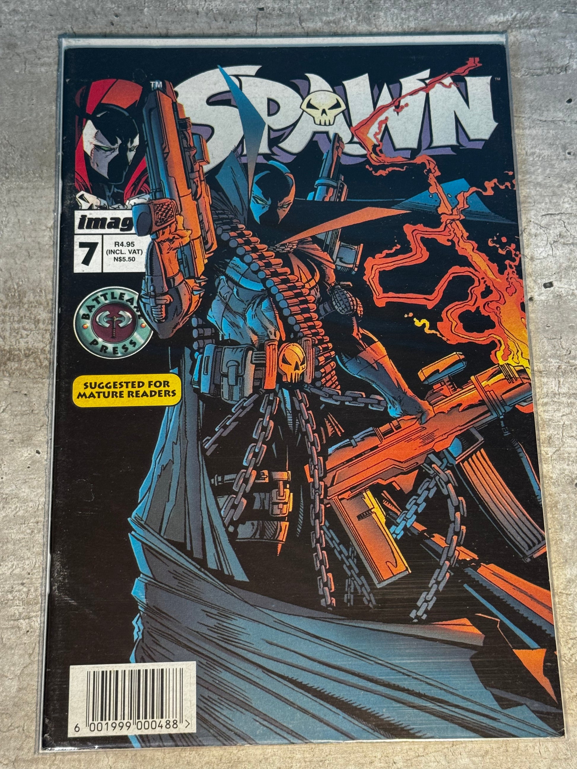 1995 - Battleaxe Press - Spawn (Battleaxe Press) [SA] #7 - NM - Eng 1