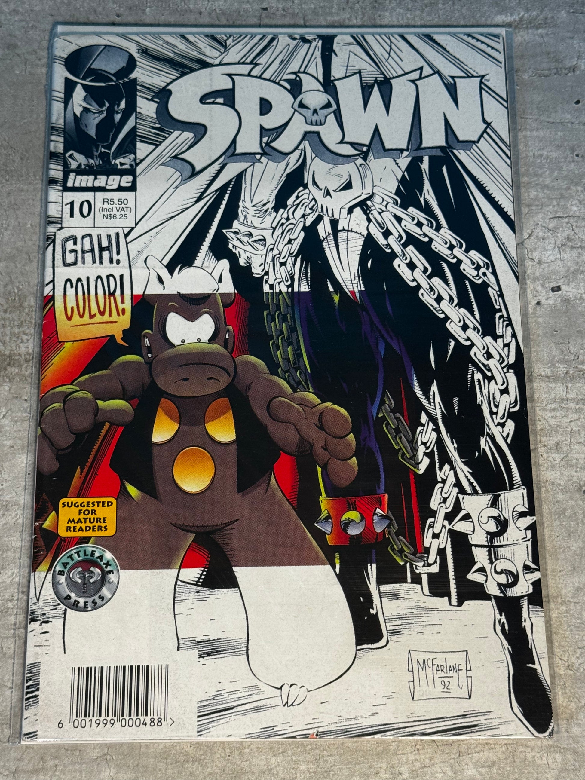 1995 - Battleaxe Press - Spawn (Battleaxe Press) [SA] #10 - NM - Eng 1