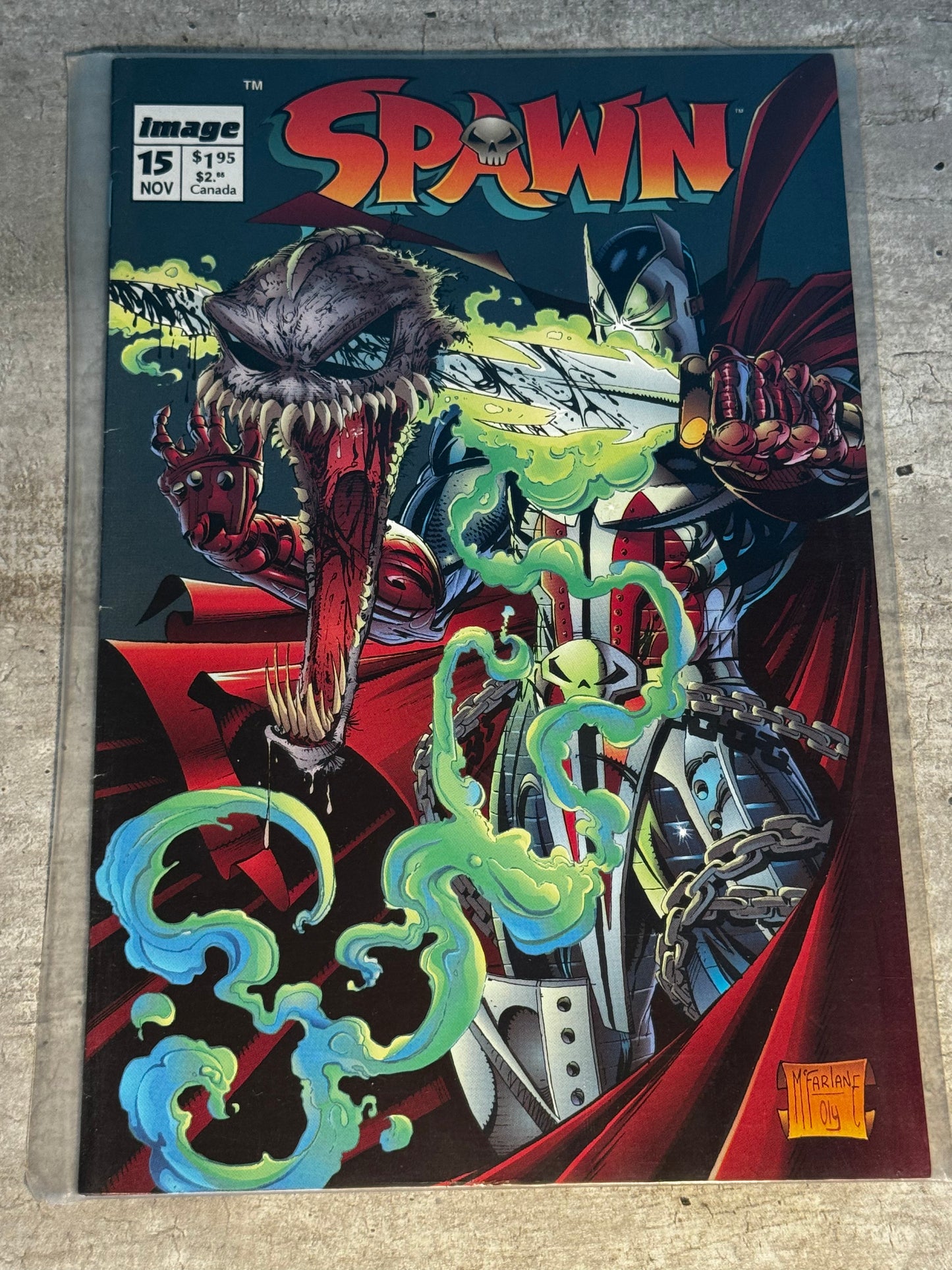 1993 - Image Comics - Spawn #15 Var. A - NM - Eng 1