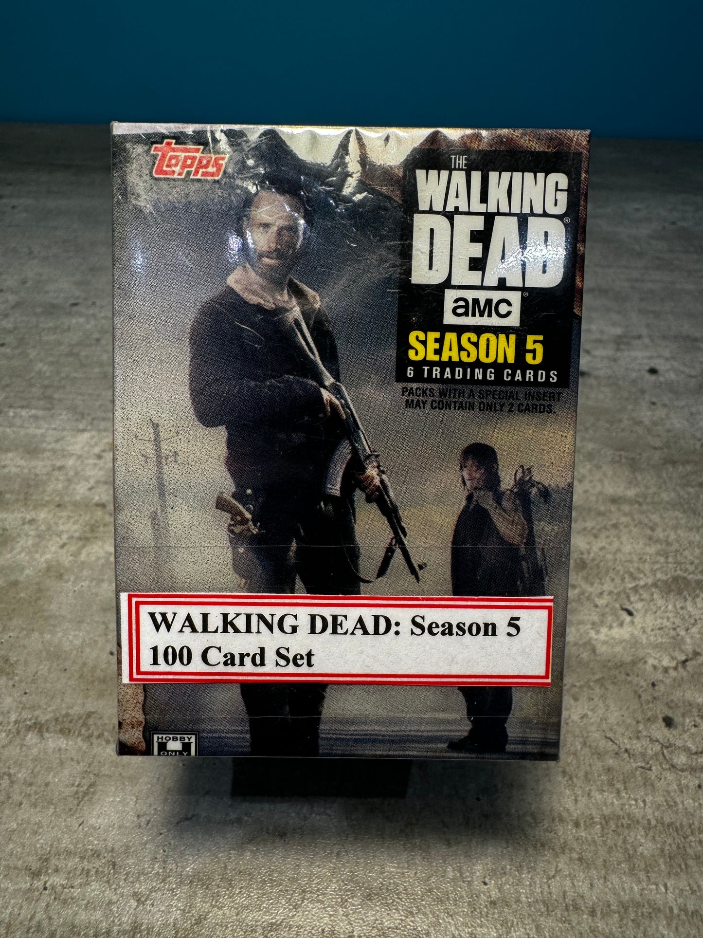 The Walking Dead Season 5 Complete 100 Card Base Set - Topps