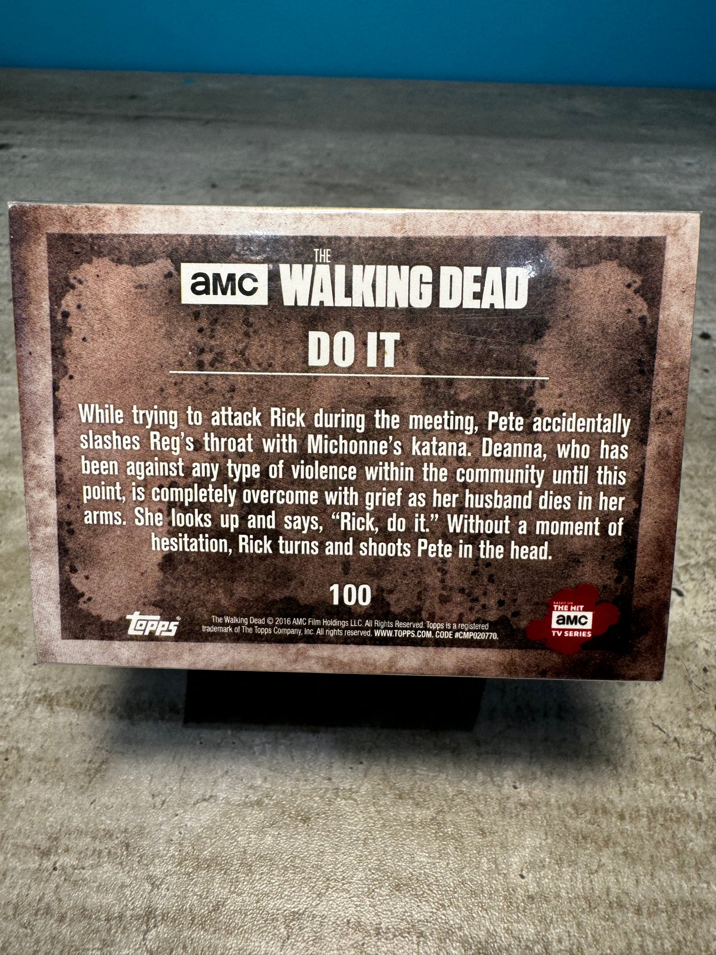 The Walking Dead Season 5 Complete 100 Card Base Set - Topps