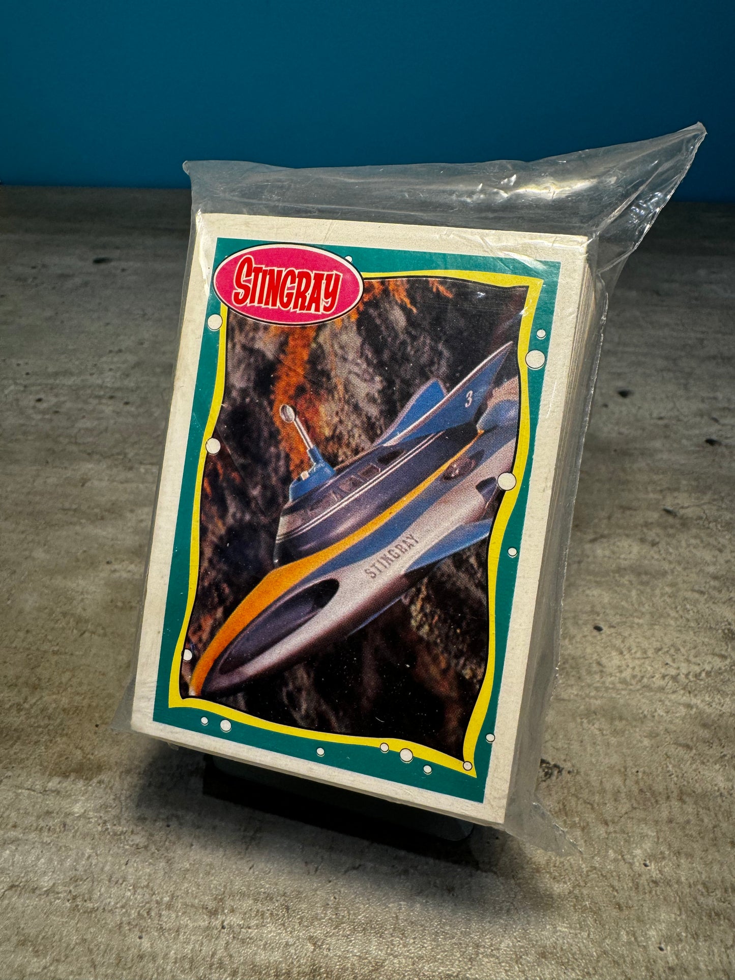 Thunderbirds Stingray Captain Scarlet Vintage Trading Card - Topps 1993