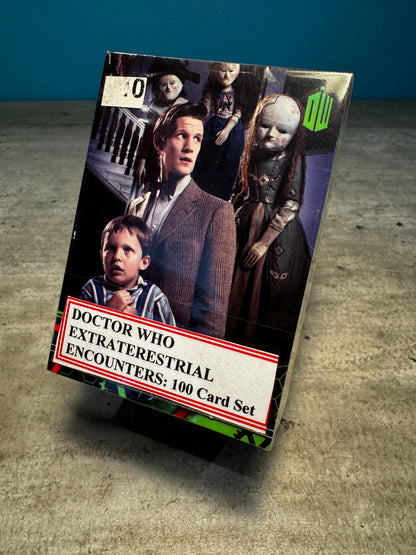 Doctor Who - Extraterrestrial Encounters Complete Set 100 CARDS - Topps